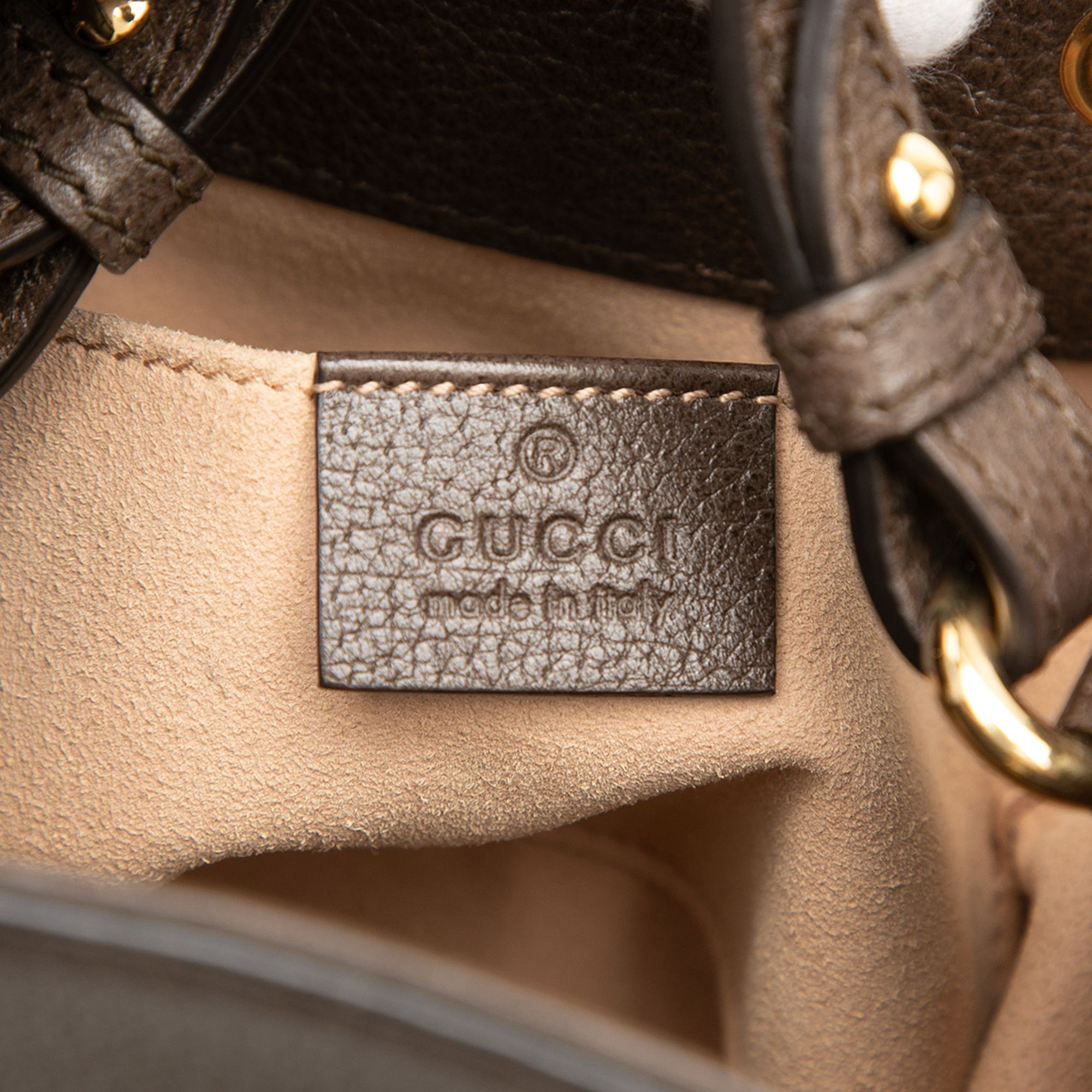 Gucci Gucci Small GG Supreme Web Ophidia Bucket Bag Size ONE SIZE - 5 Thumbnail