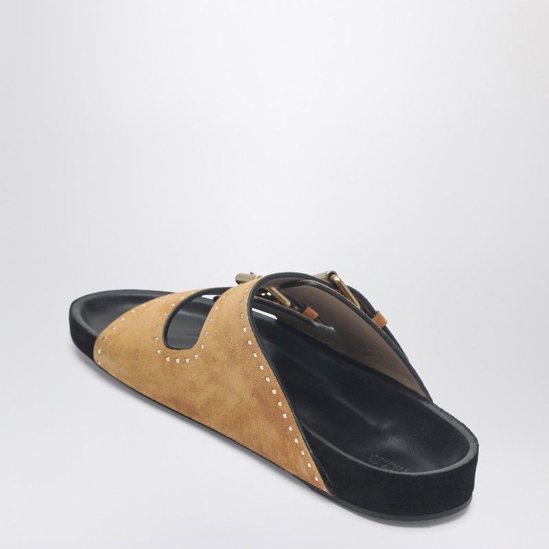 Isabel Marant Isabel Marant Lennyo Sandals In Hazelnut Suede Size US 6 / IT 36 - 2 Thumbnail