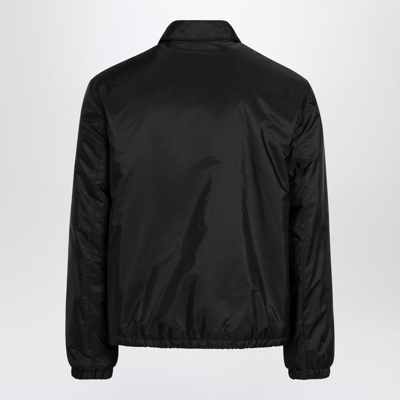 Prada Prada Black Re-Nylon Blouson Jacket Size US XL / EU 56 / 4 - 2 Thumbnail