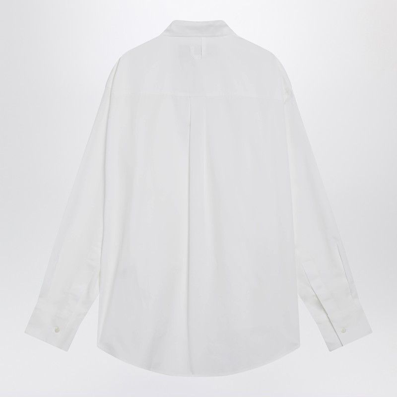 Jacquemus Jacquemus White Nappe Cotton Shirt Size US S / EU 44-46 / 1 - 2 Thumbnail