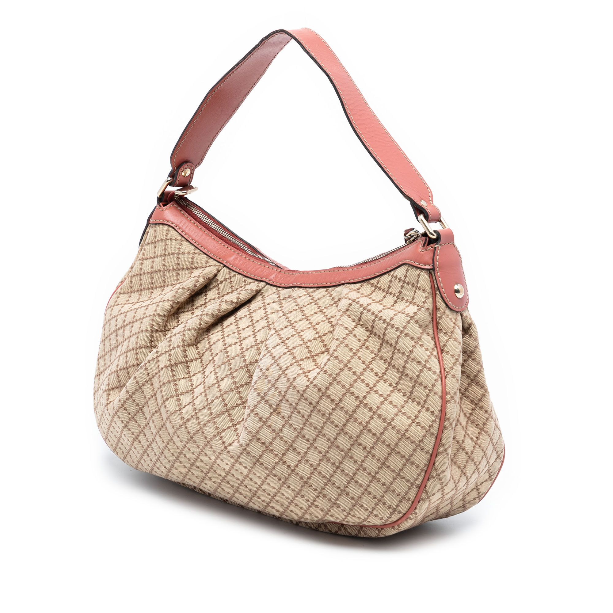 Gucci Gucci Diamante Canvas Sukey Shoulder Bag Size ONE SIZE - 2 Thumbnail