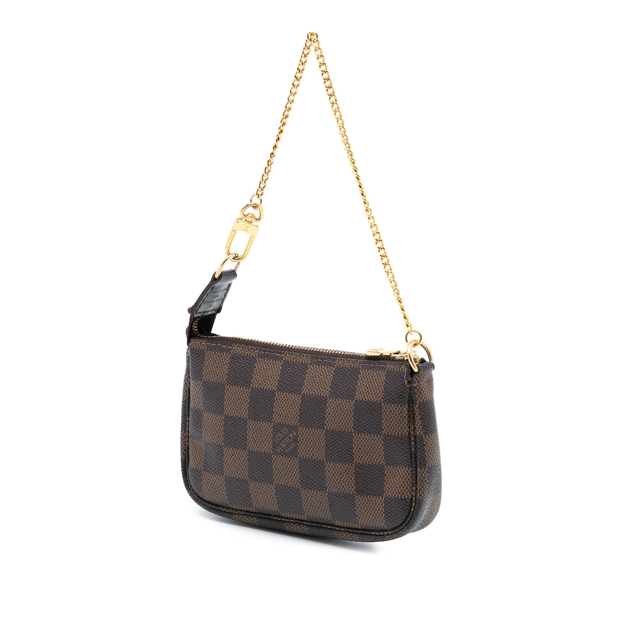 Louis Vuitton Louis Vuitton Damier Ebene Mini Pochette Accessoires Size ONE SIZE - 2 Thumbnail