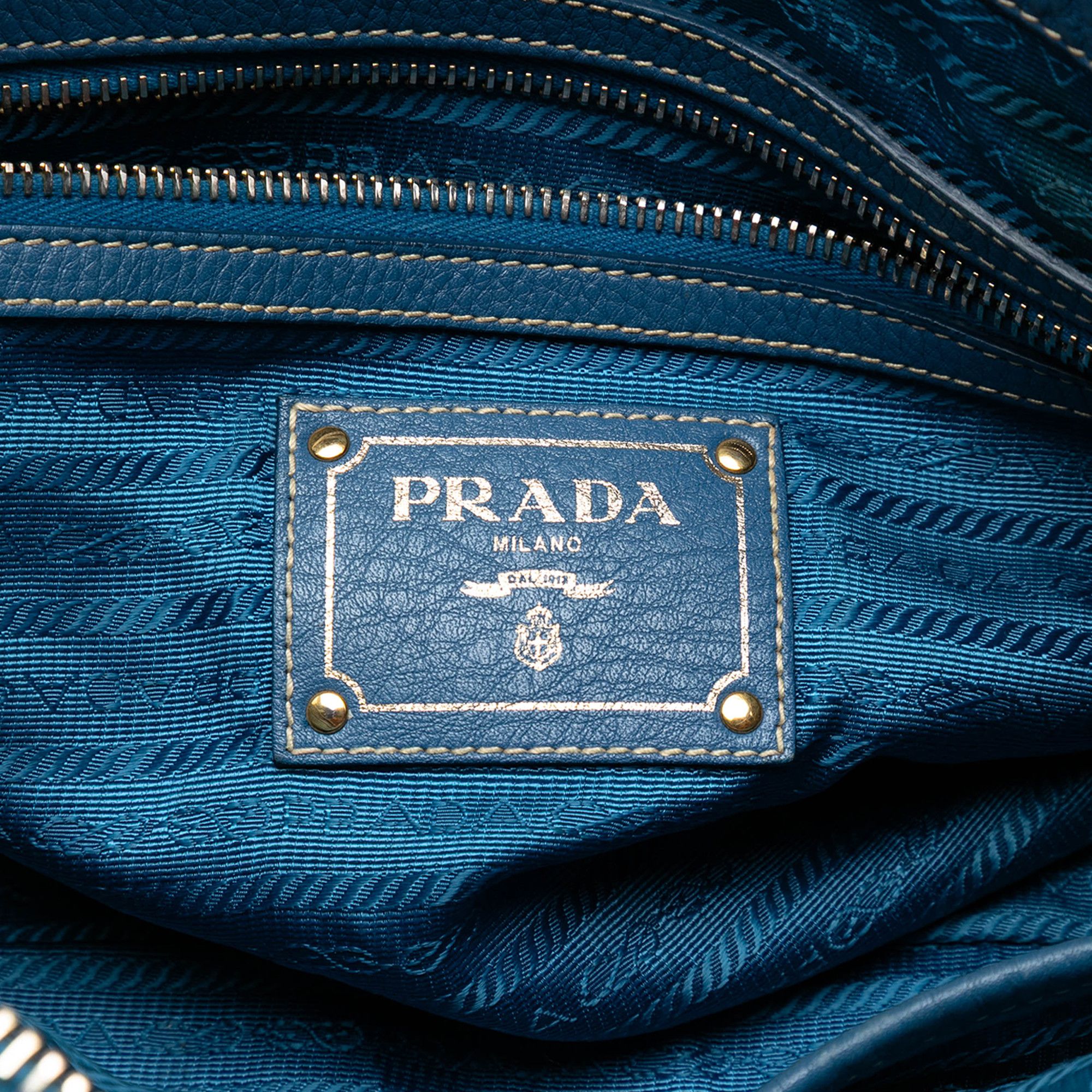 Prada Prada Vitello Daino Zip Top Satchel Size ONE SIZE - 5 Thumbnail