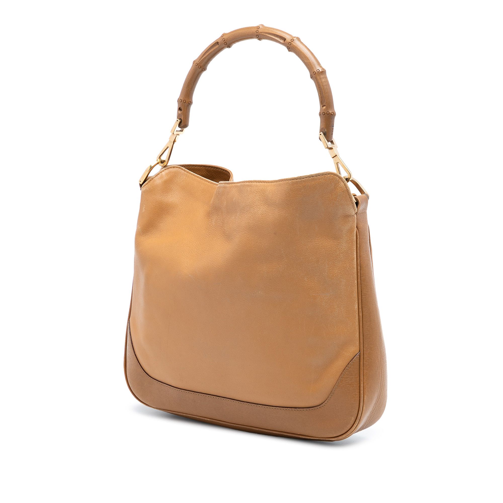 Gucci Gucci Calfskin Bamboo Satchel Size ONE SIZE - 2 Thumbnail