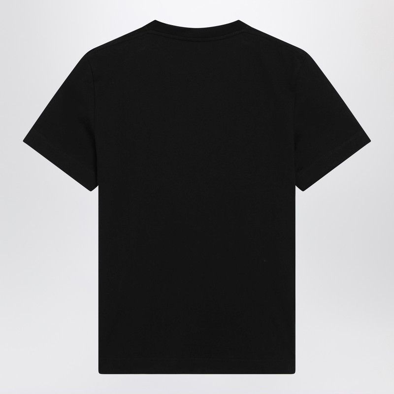 Jacquemus Jacquemus T-Shirt In Cotone Nera Con Logo Size L / US 10 / IT 46 - 2 Thumbnail
