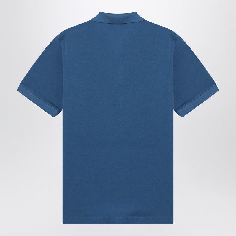 Prada Prada Light Blue Cotton Pique Polo Size US M / EU 48-50 / 2 - 2 Thumbnail