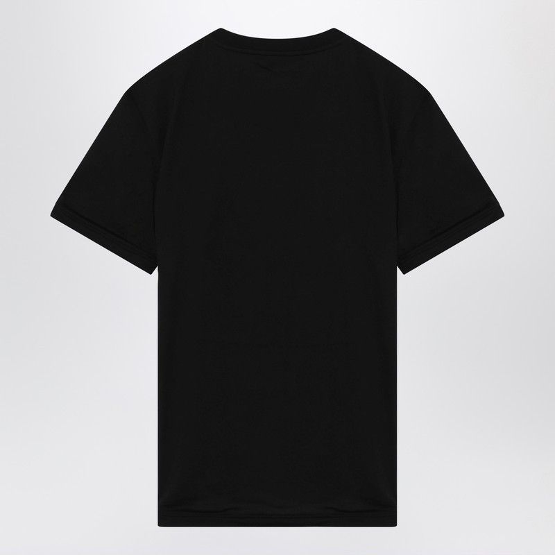 Prada Prada Black Cotton T-Shirt Size US L / EU 52-54 / 3 - 2 Thumbnail