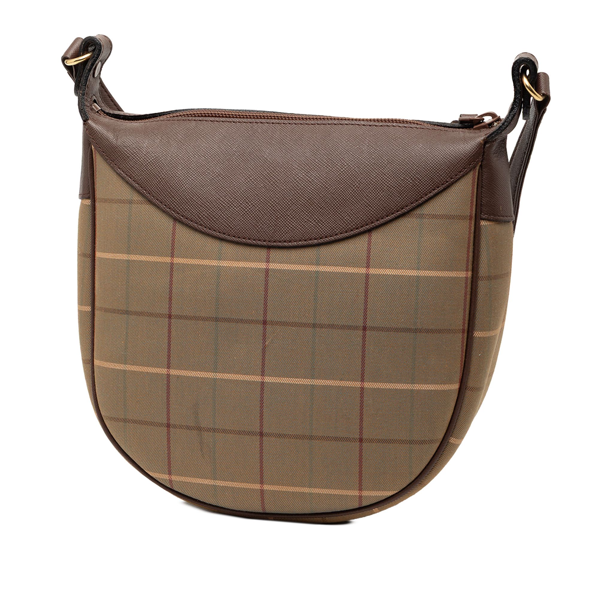Burberry Burberry Vintage Check Canvas Crossbody Size ONE SIZE - 2 Thumbnail