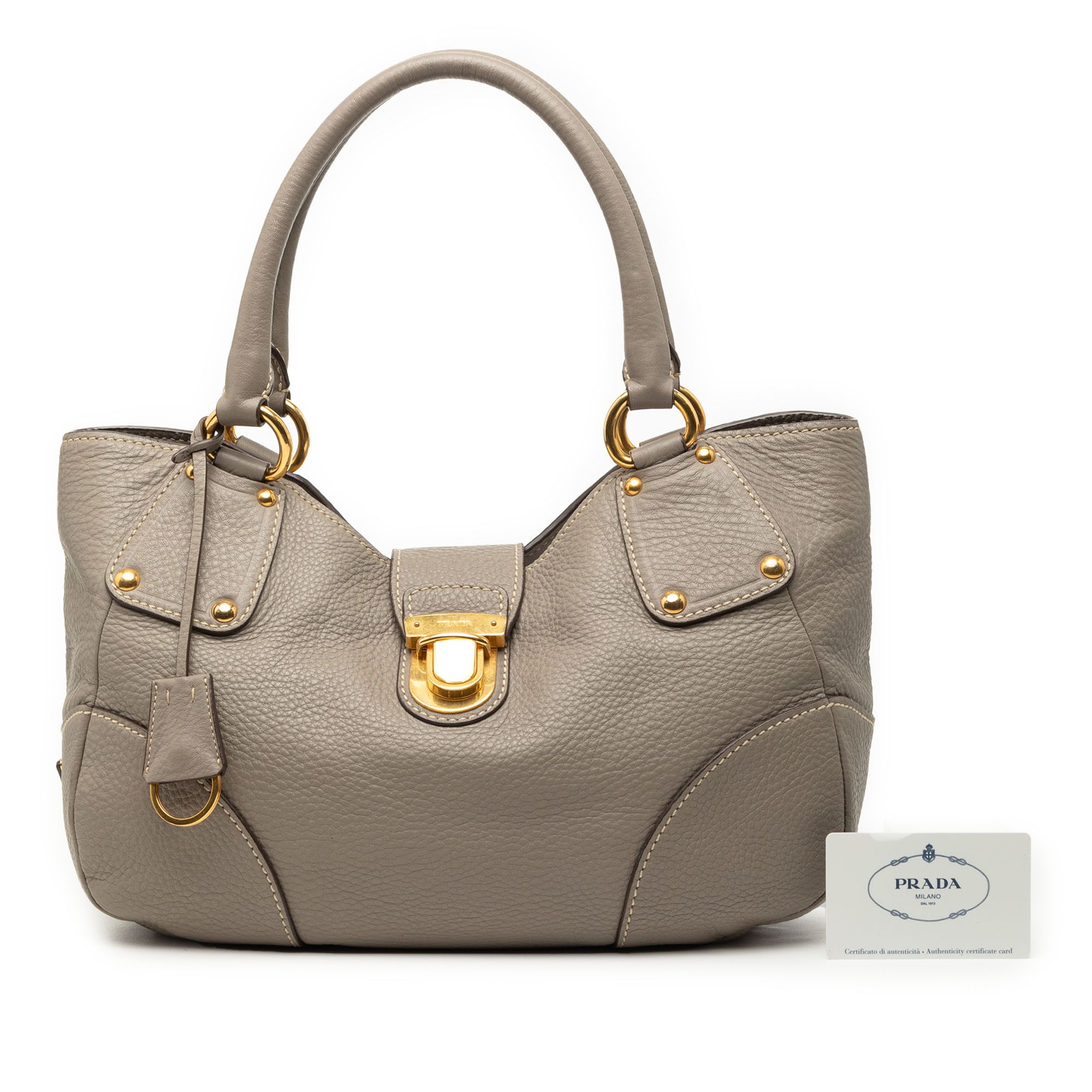 Prada Prada Vitello Daino Shoulder Bag Size ONE SIZE - 7 Thumbnail
