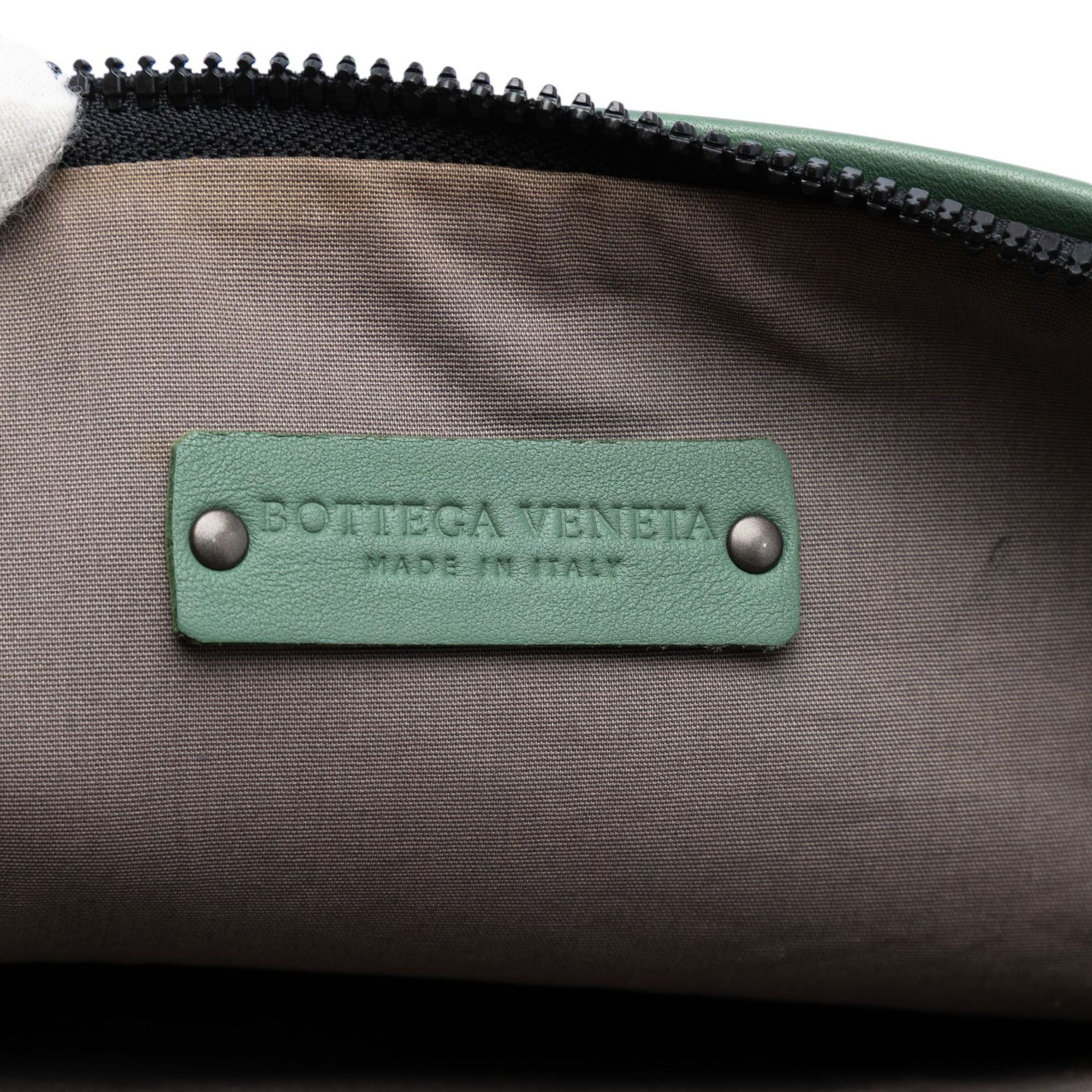 Bottega Veneta Bottega Veneta Canvas and Nappa Intrecciato Clutch Size ONE SIZE - 5 Thumbnail