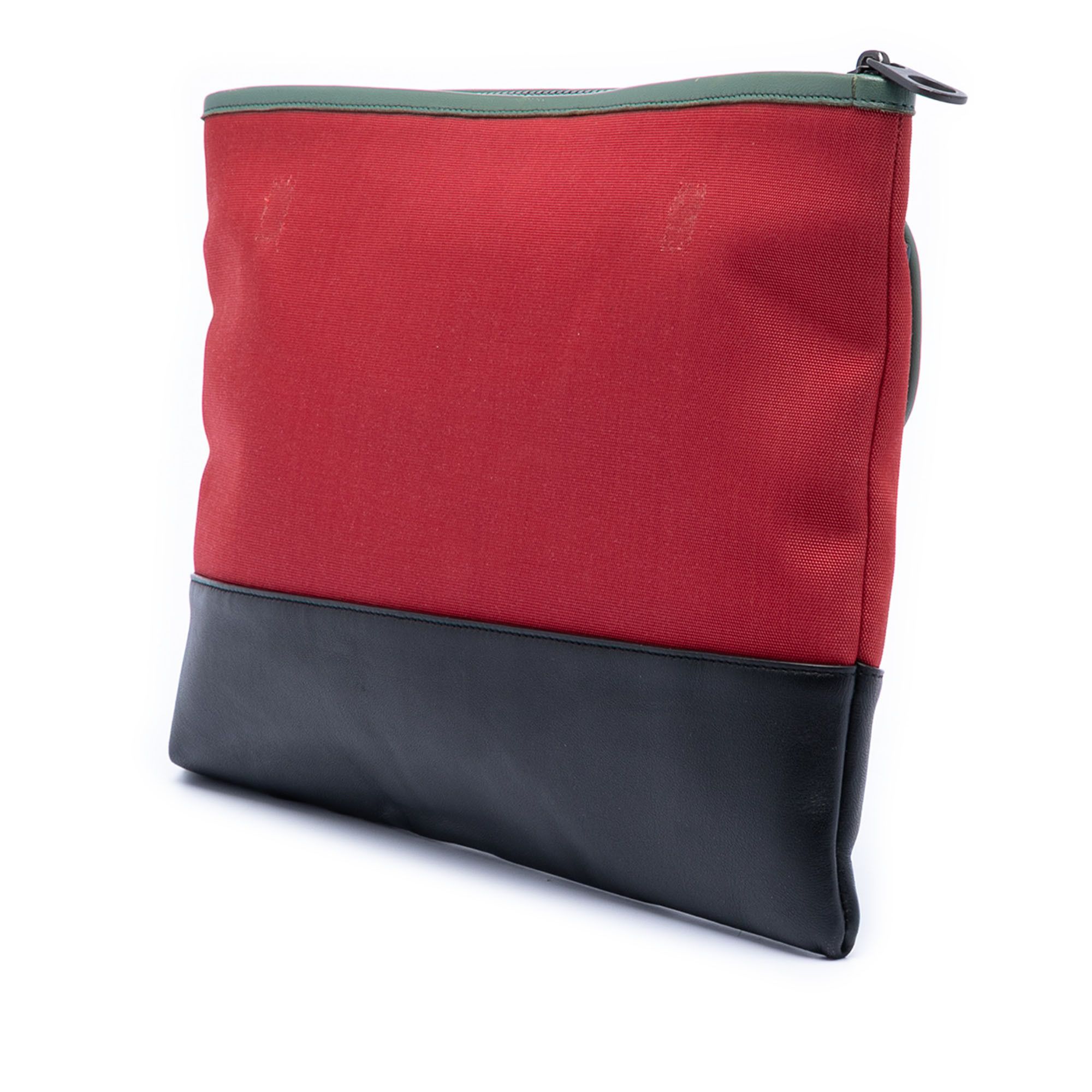 Bottega Veneta Bottega Veneta Canvas and Nappa Intrecciato Clutch Size ONE SIZE - 2 Thumbnail