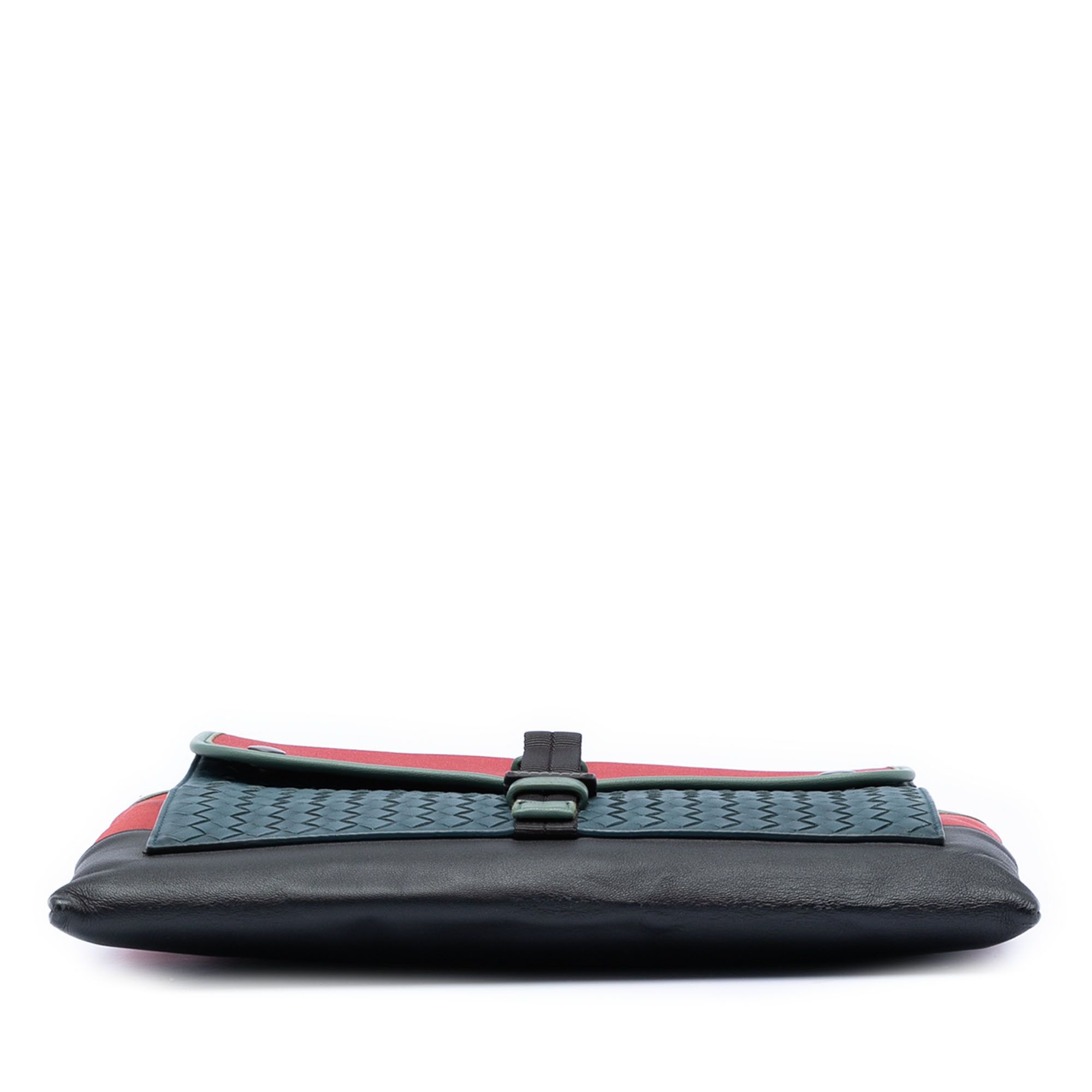 Bottega Veneta Bottega Veneta Canvas and Nappa Intrecciato Clutch Size ONE SIZE - 3 Thumbnail