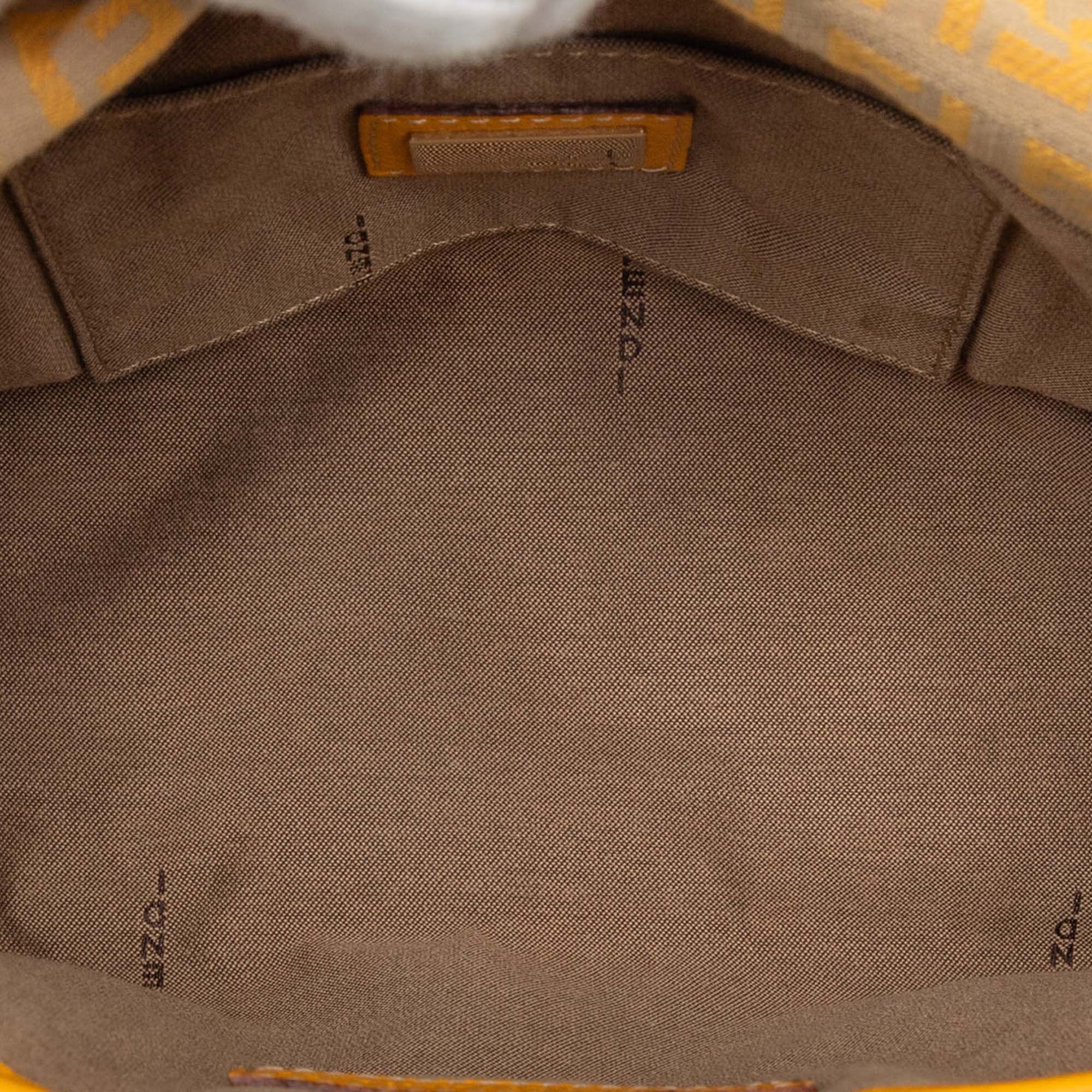 Fendi Fendi Zucchino Canvas Handbag Size ONE SIZE - 4 Thumbnail