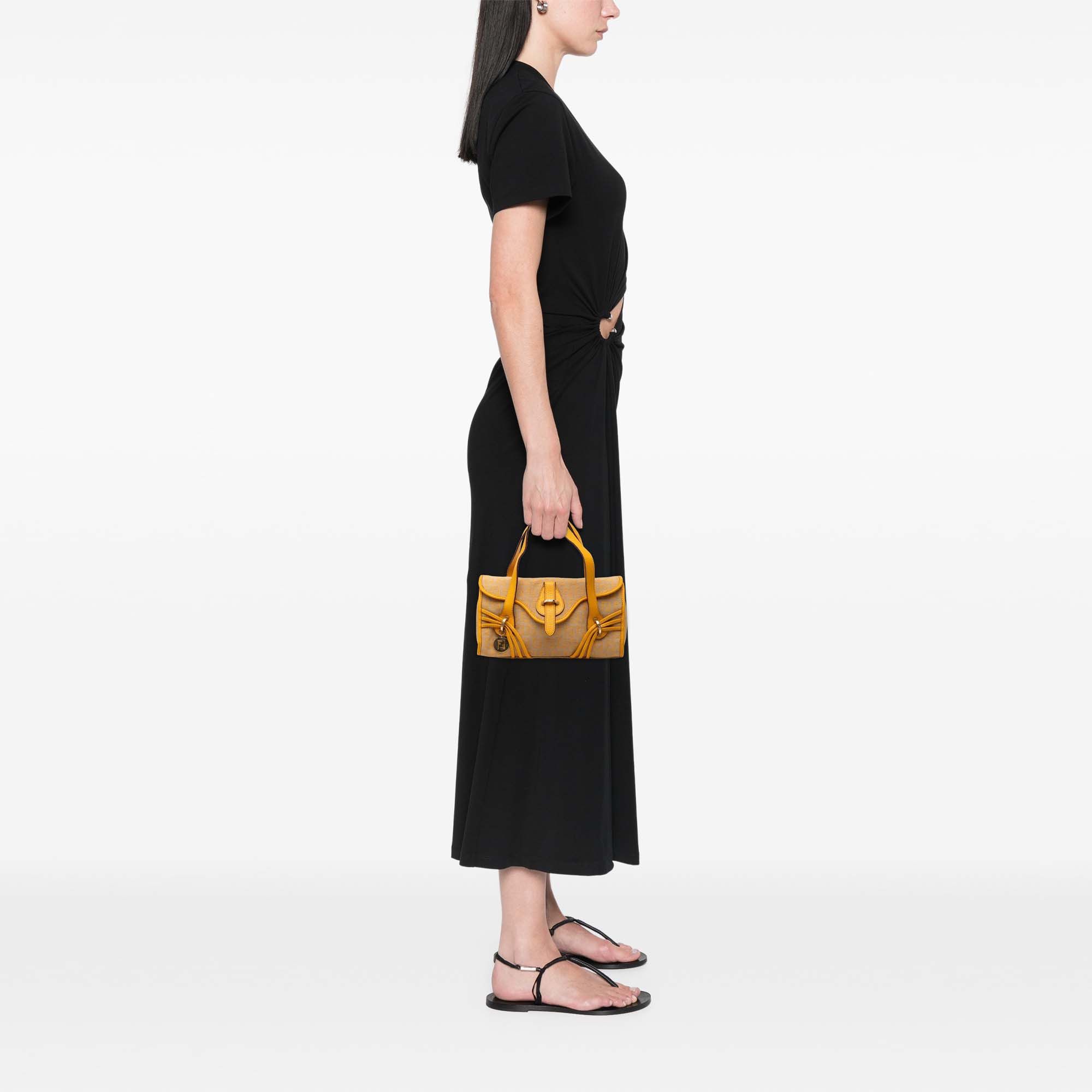 Fendi Fendi Zucchino Canvas Handbag Size ONE SIZE - 9 Thumbnail