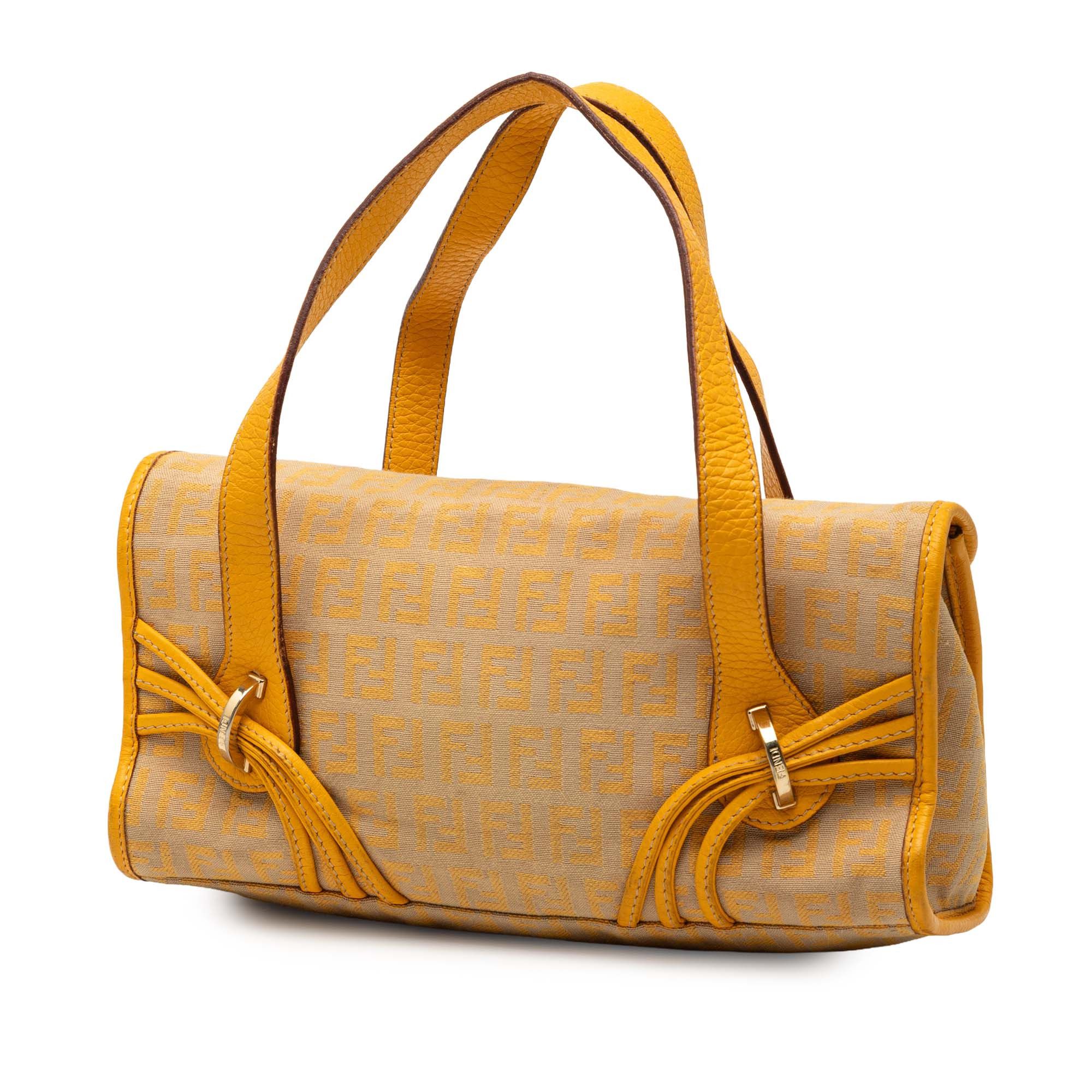 Fendi Fendi Zucchino Canvas Handbag Size ONE SIZE - 2 Thumbnail