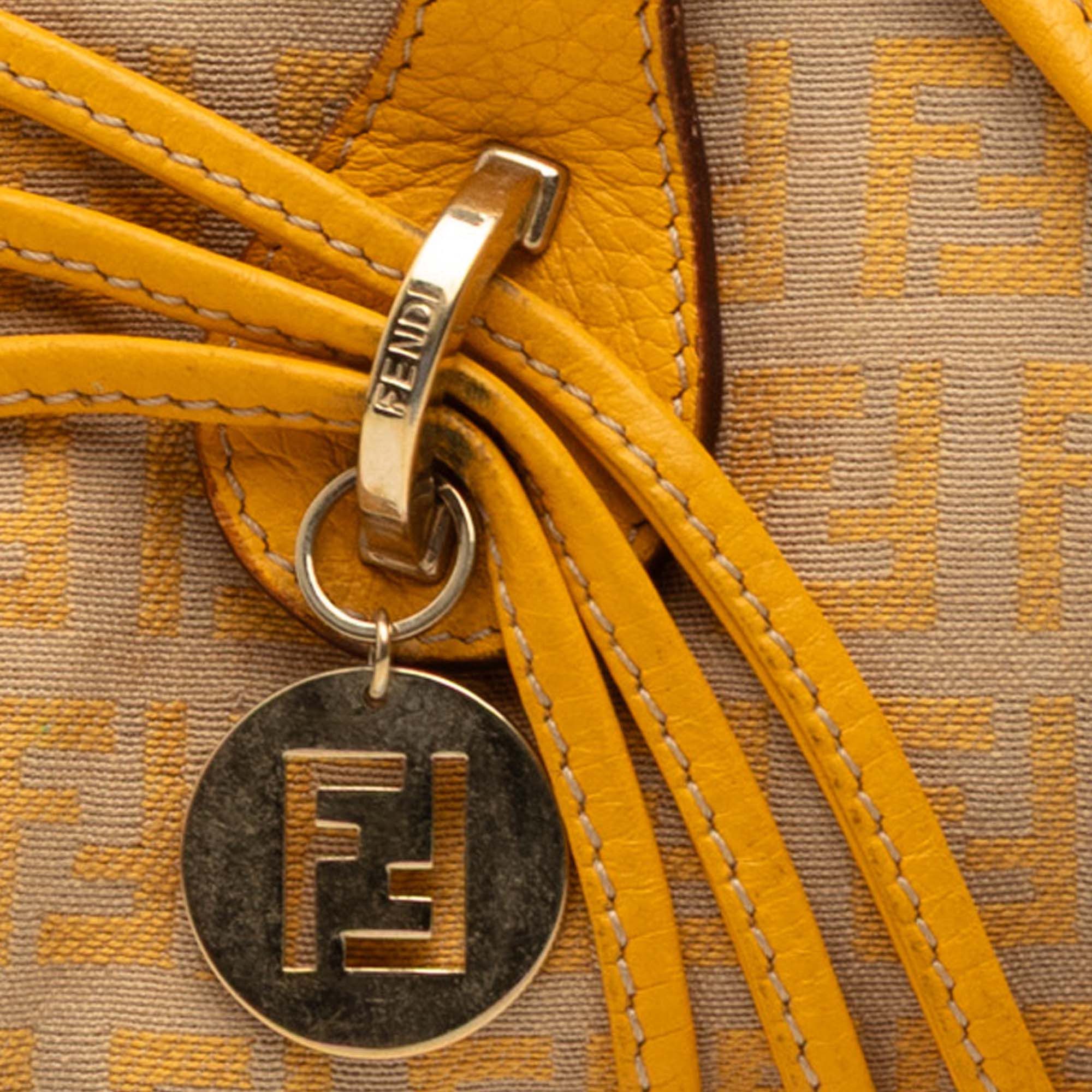 Fendi Fendi Zucchino Canvas Handbag Size ONE SIZE - 7 Thumbnail