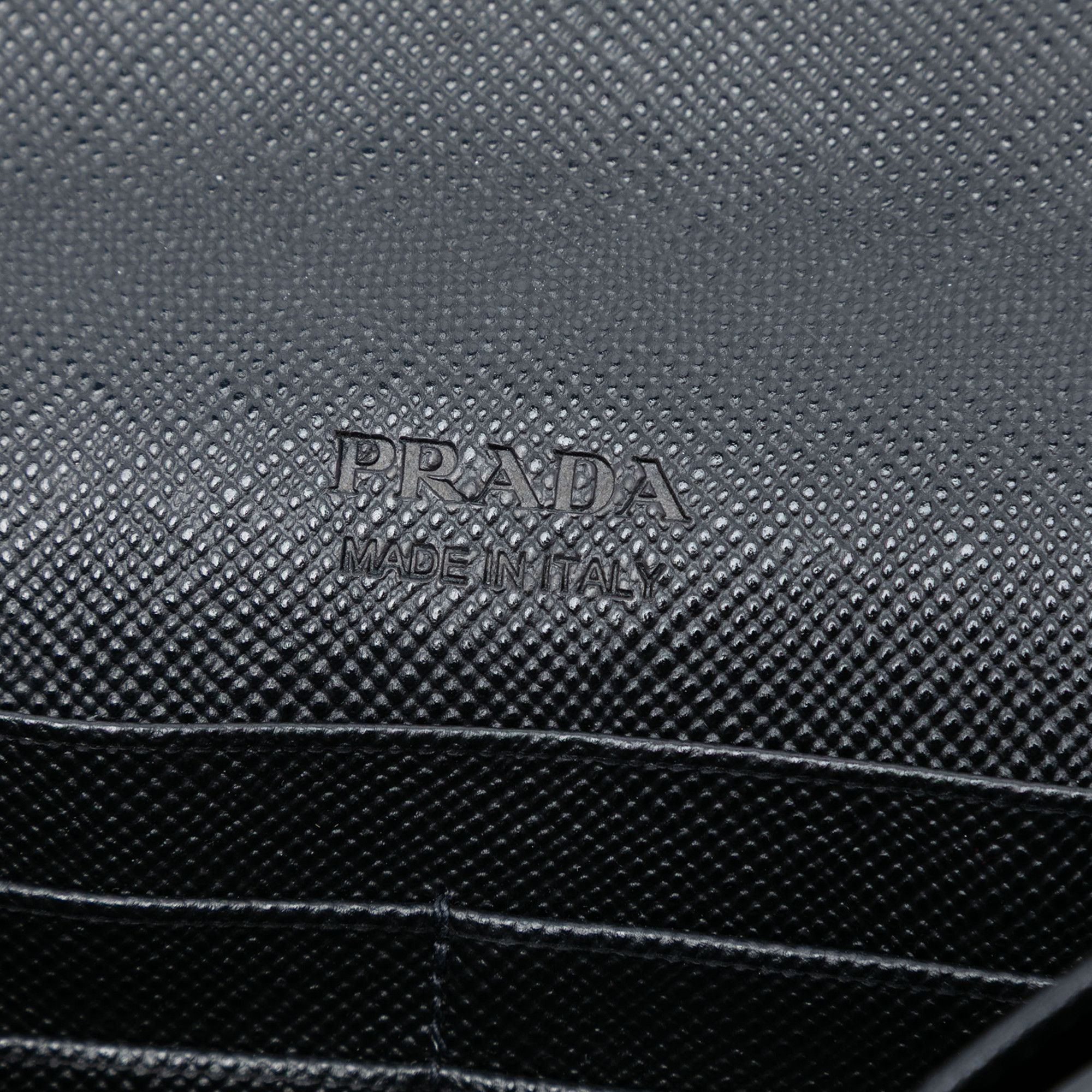 Prada Prada Saffiano Flap Clutch Size ONE SIZE - 5 Thumbnail