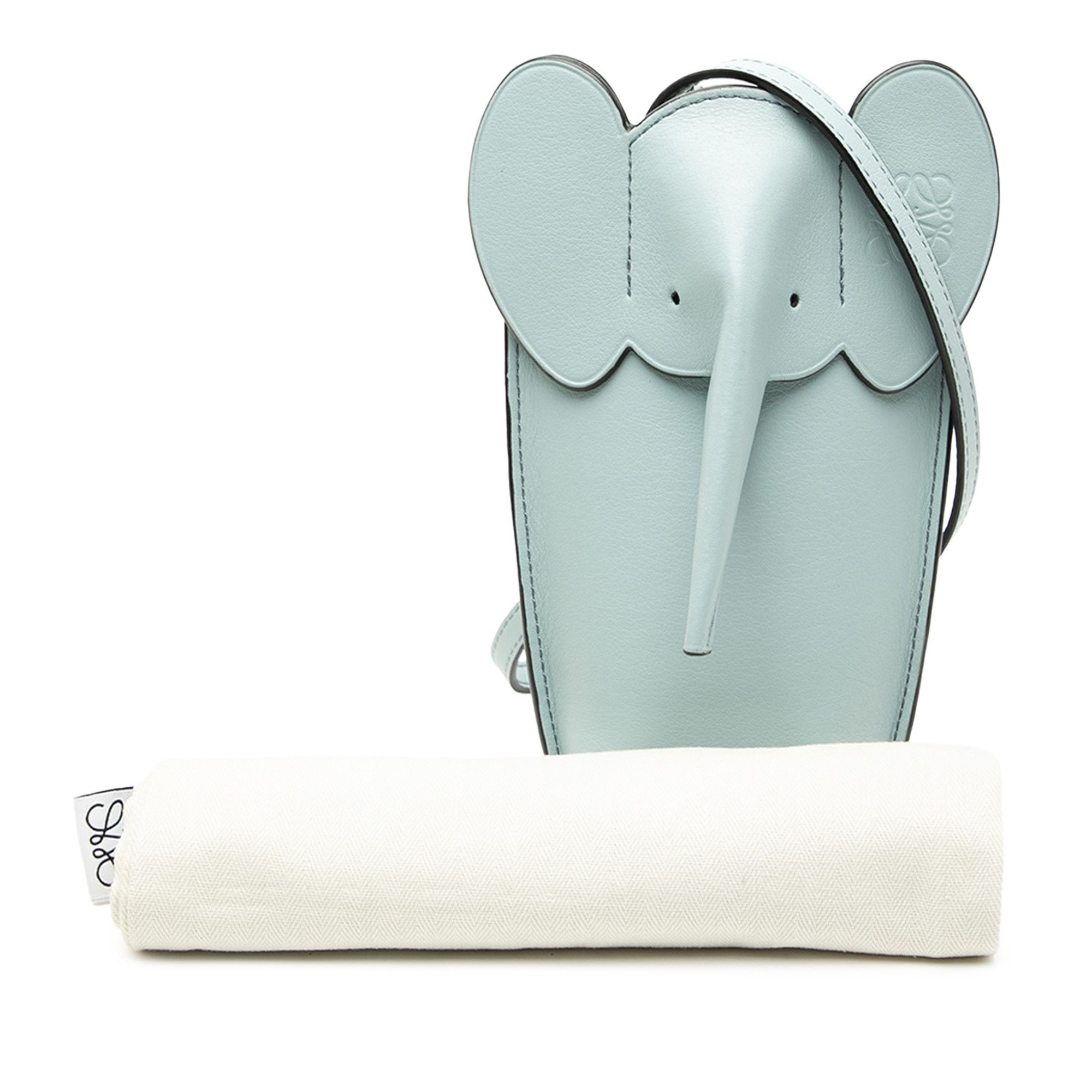 Loewe LOEWE Leather Elephant Pocket Crossbody Size ONE SIZE - 7 Thumbnail