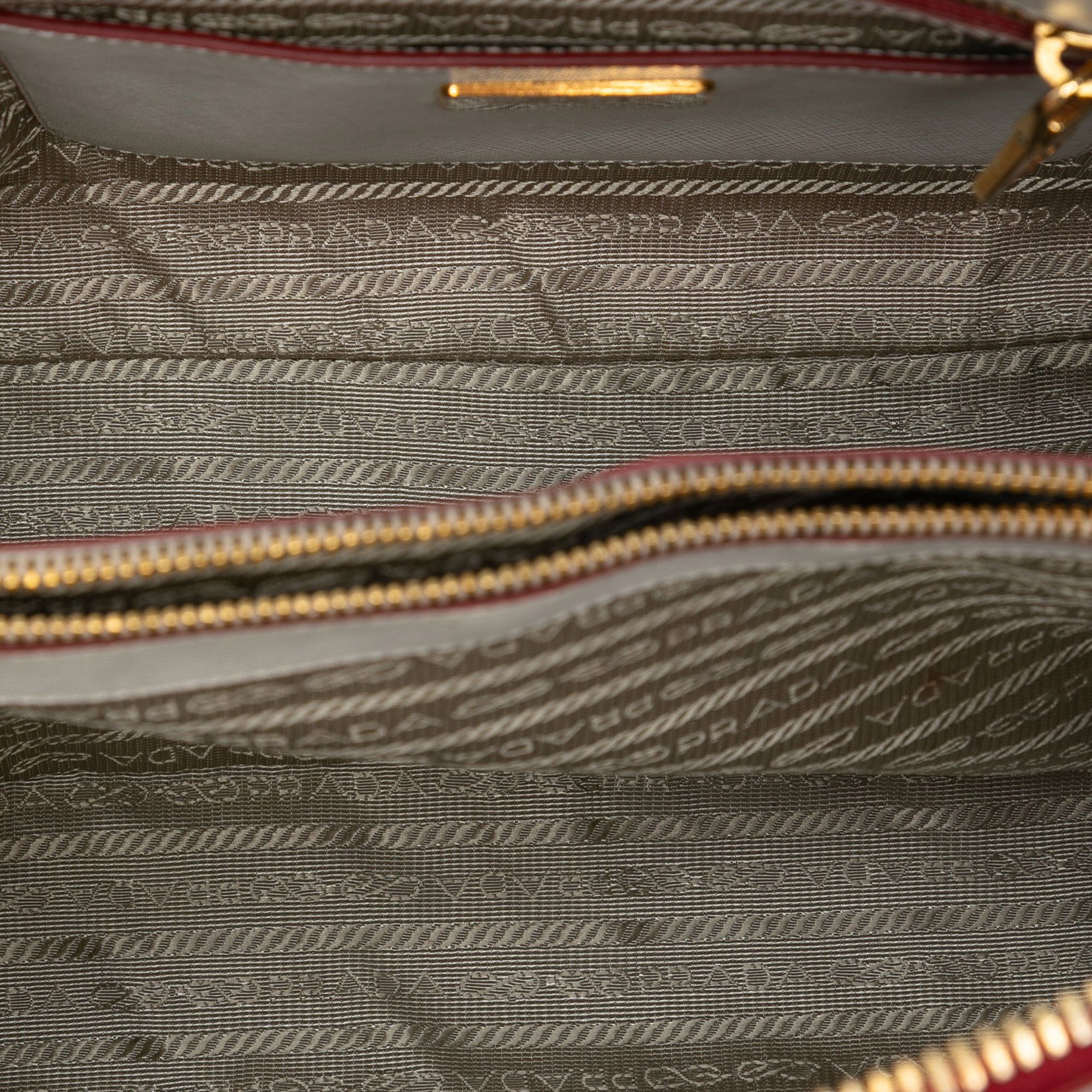 Prada Prada Medium Bicolor Saffiano Lux Promenade Satchel Size ONE SIZE - 4 Thumbnail