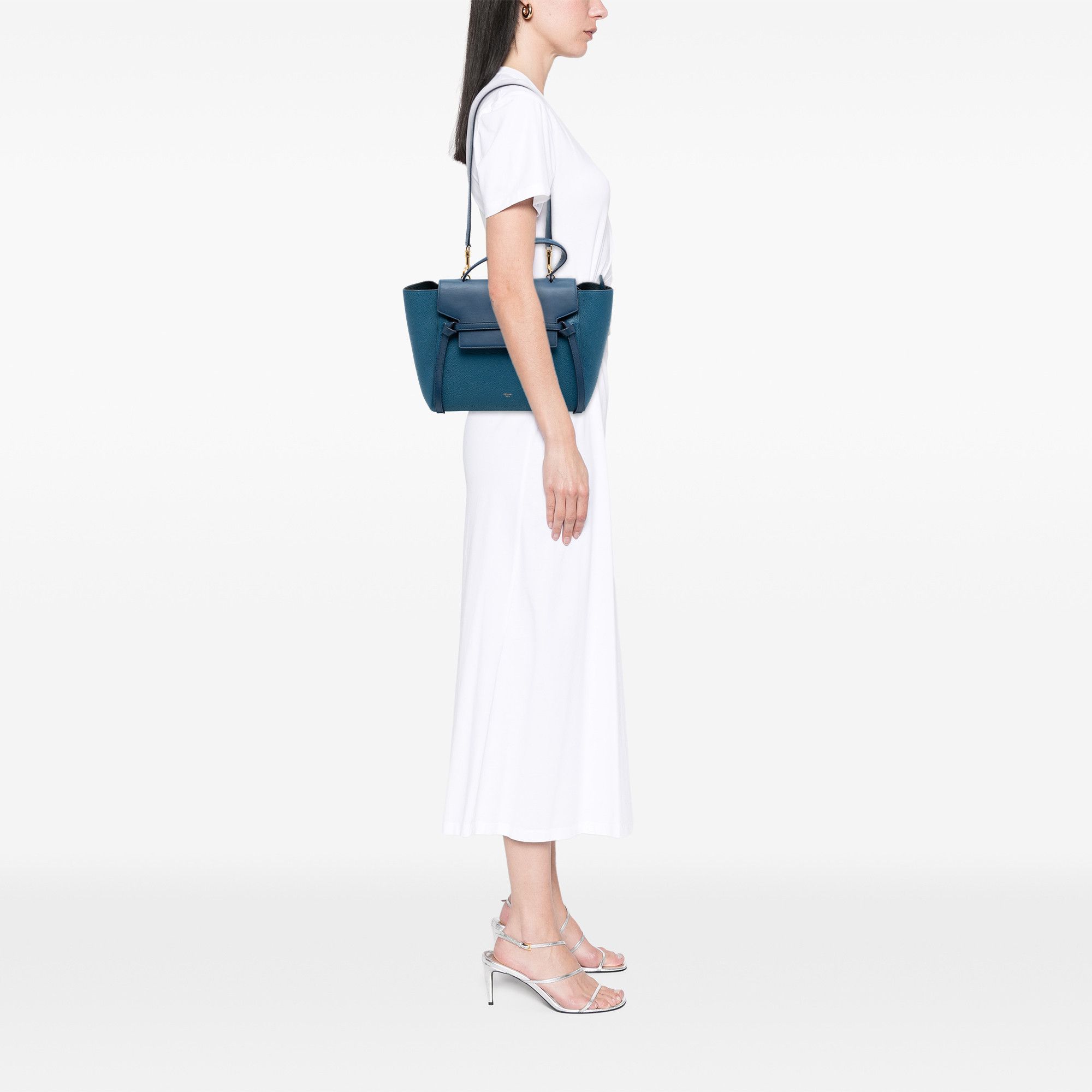 Celine Celine Mini Grained and Smooth Calfskin Belt Bag Size ONE SIZE - 7 Thumbnail