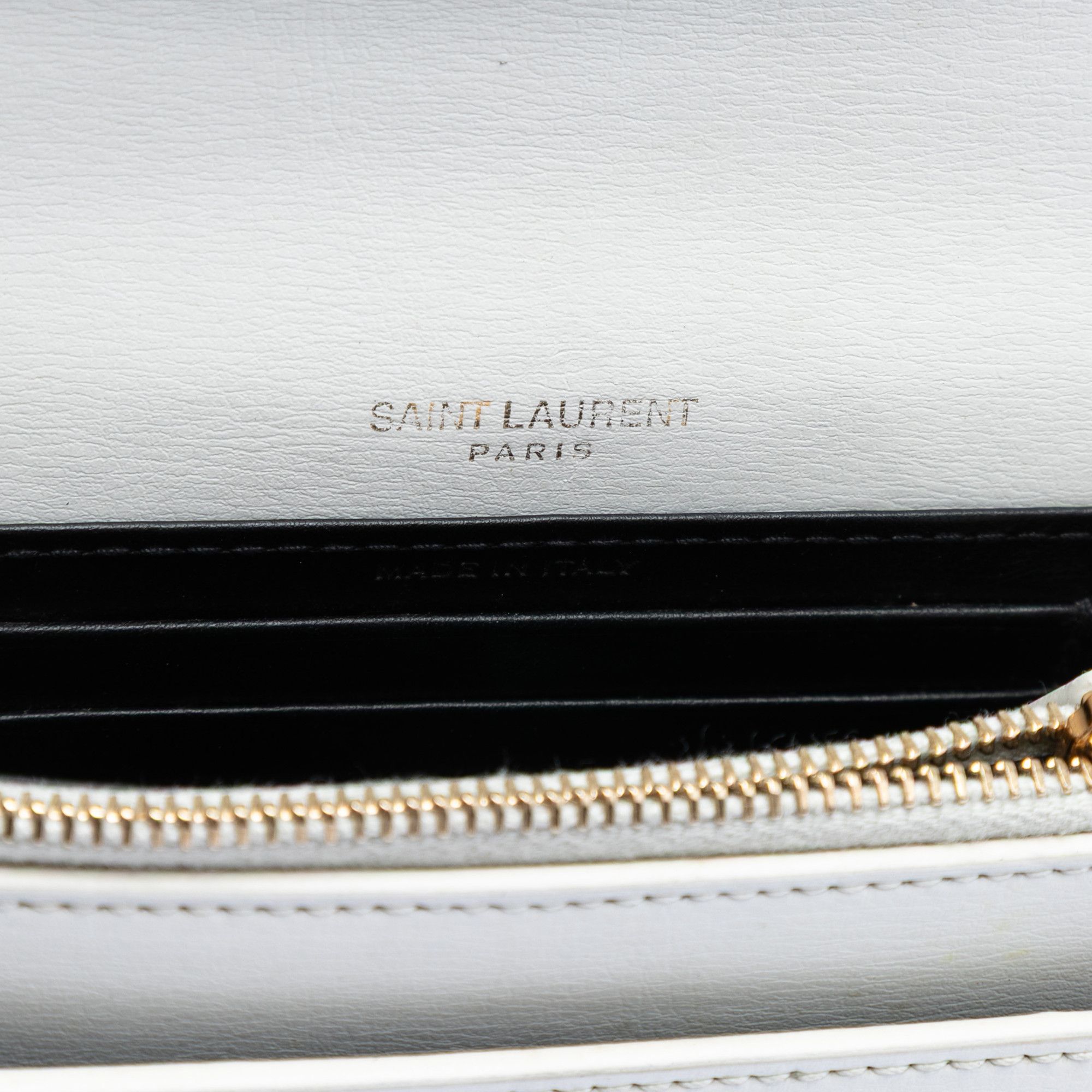 Yves Saint Laurent Yves Saint Laurent Mini Bicolor Calfskin Monogram Sunset Wallet on Chain Size ONE SIZE - 5 Thumbnail
