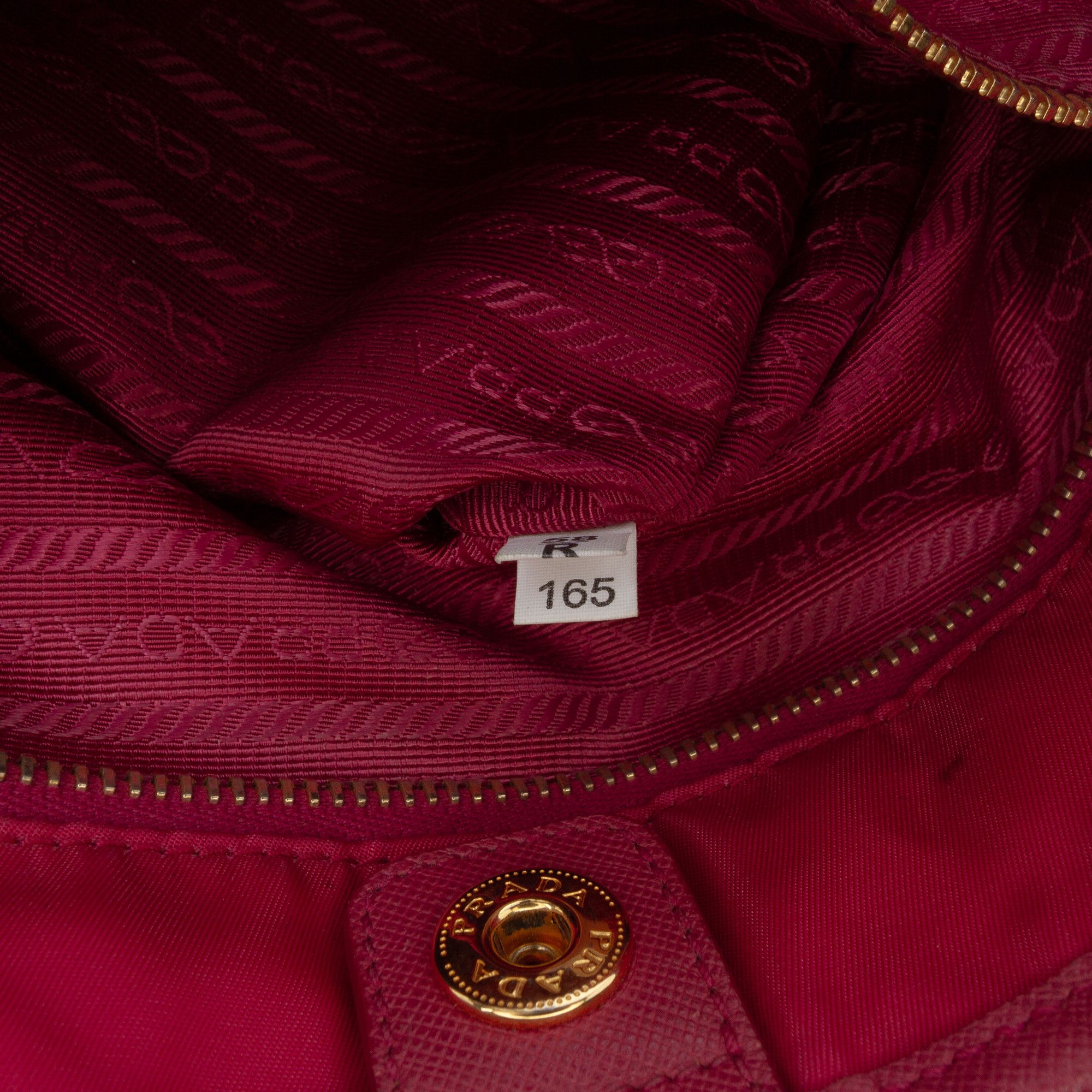 Prada Prada Saffiano Trimmed Tessuto Tote Size ONE SIZE - 7 Thumbnail