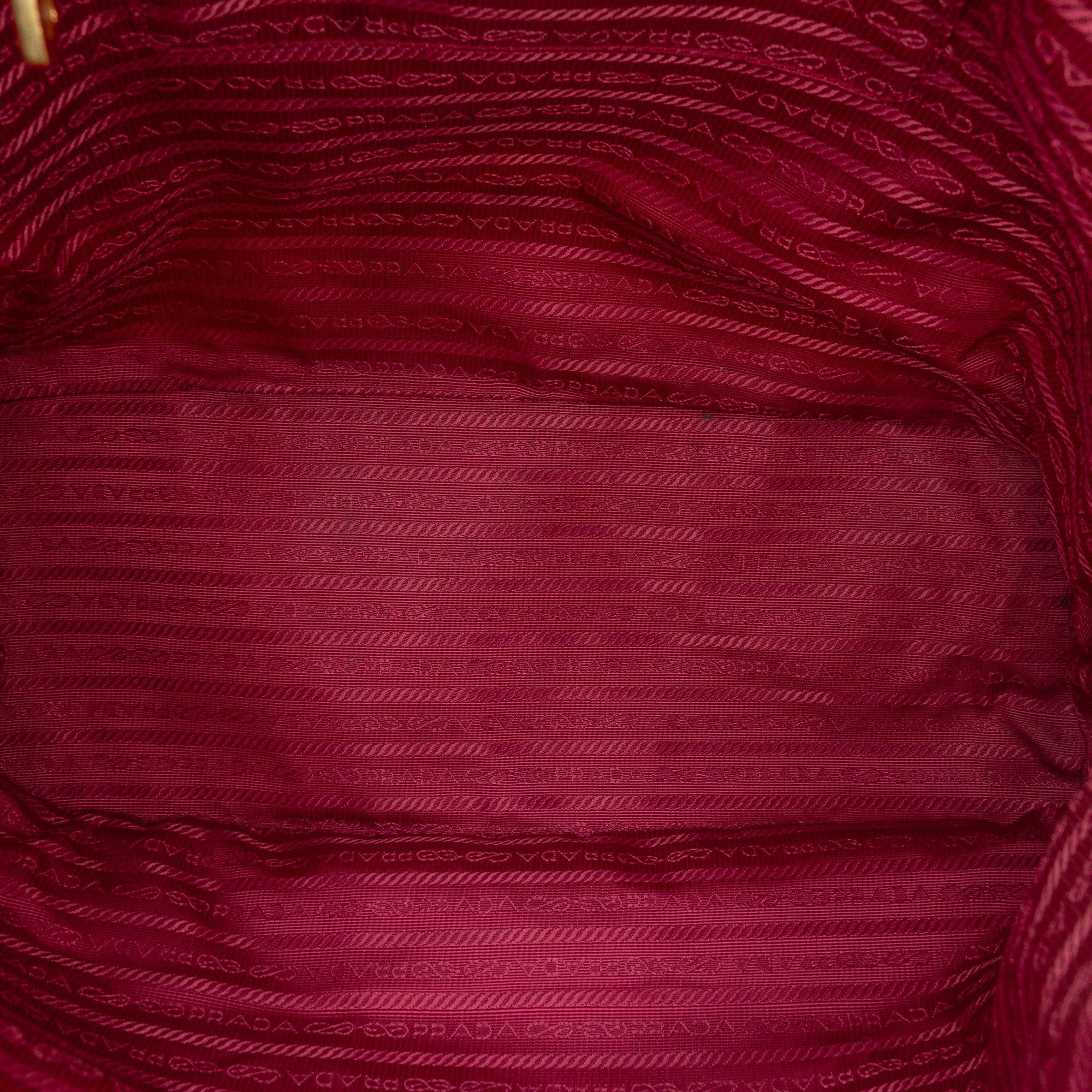 Prada Prada Saffiano Trimmed Tessuto Tote Size ONE SIZE - 4 Thumbnail