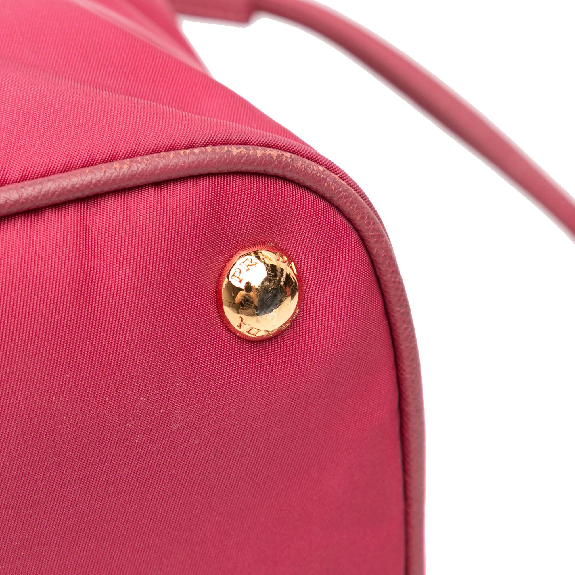 Prada Prada Saffiano Trimmed Tessuto Tote Size ONE SIZE - 10 Thumbnail