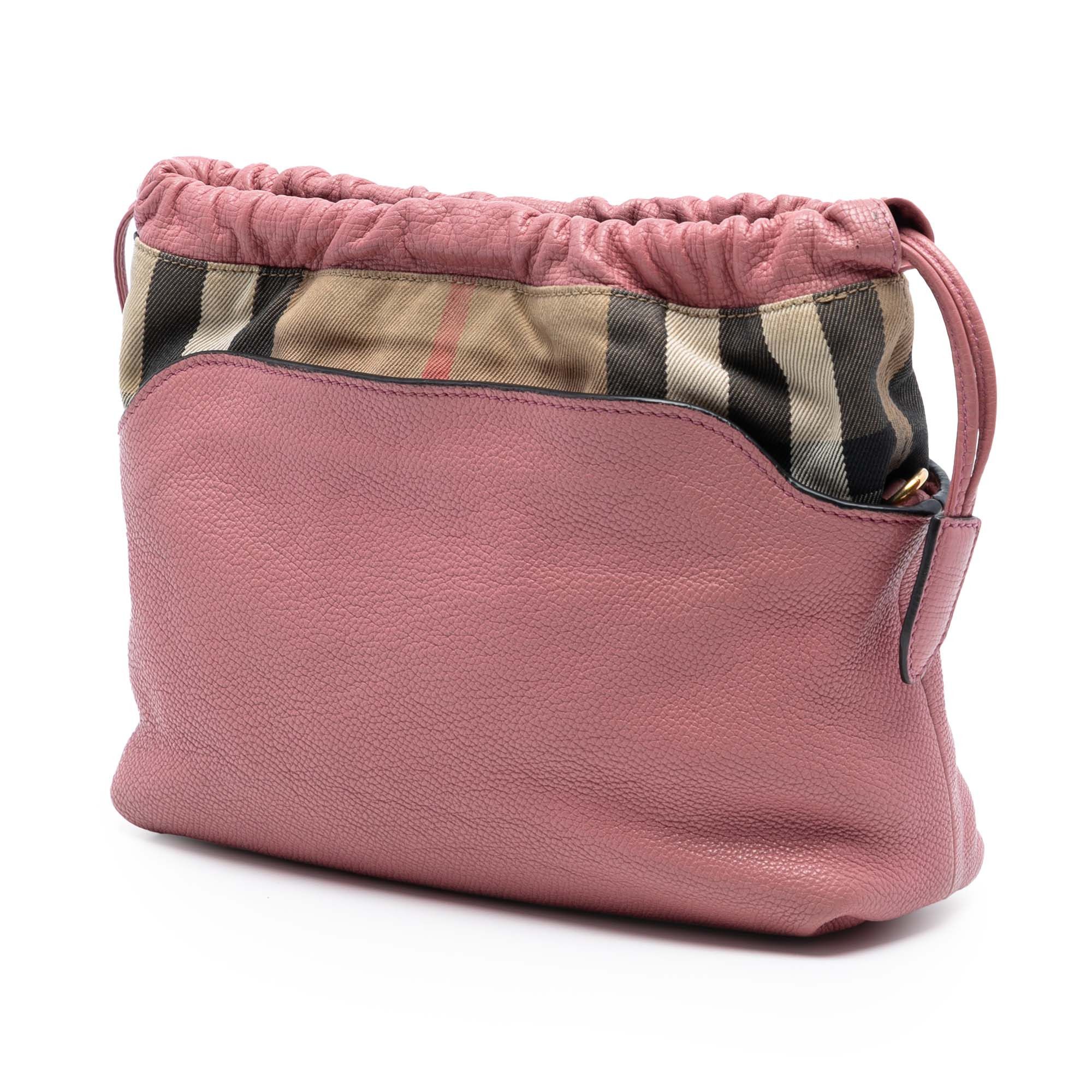 Burberry Burberry House Check Canvas and Calfskin Little Crush Crossbody Size ONE SIZE - 2 Thumbnail