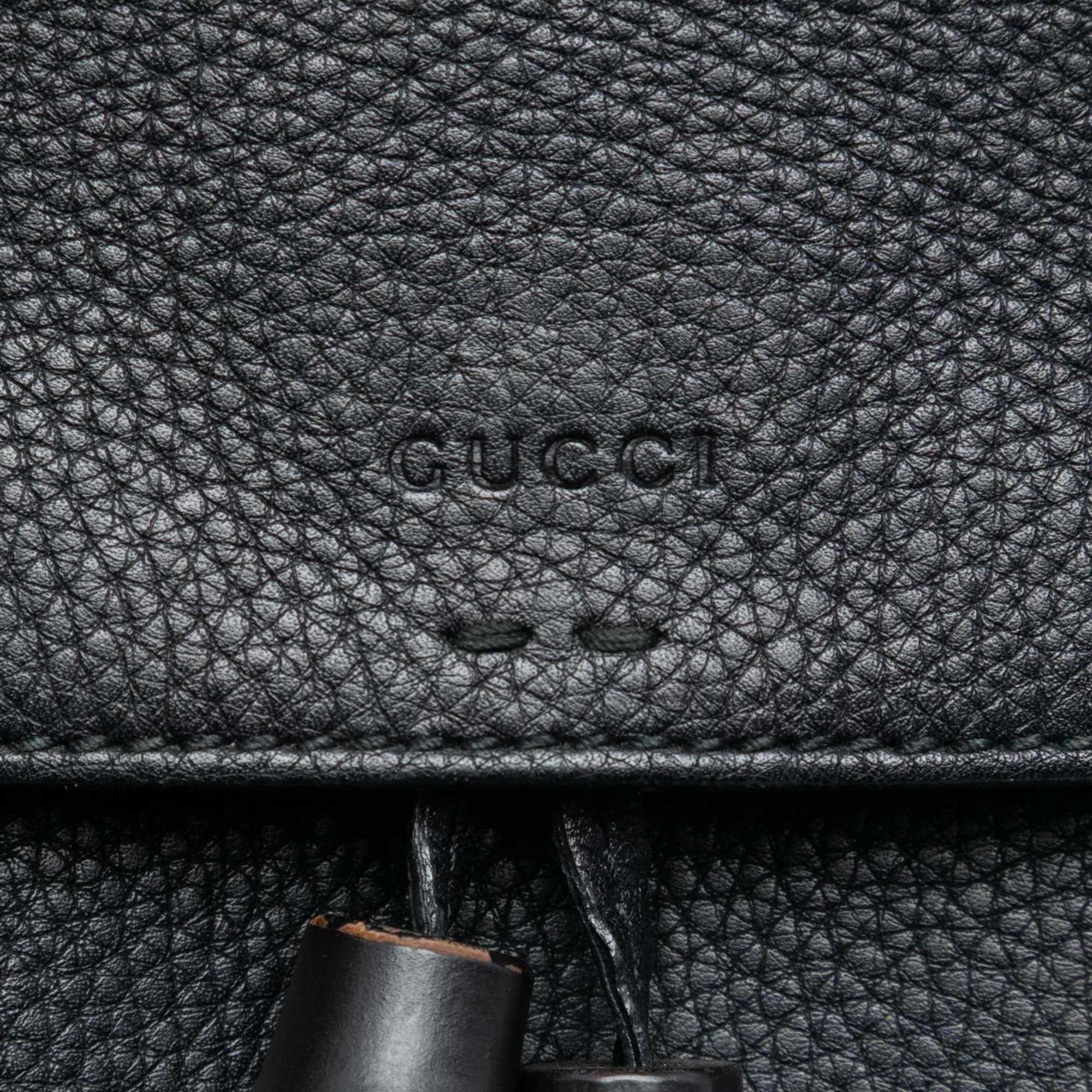 Gucci Gucci Medium Leather Bamboo Daily Crossbody Size ONE SIZE - 5 Thumbnail