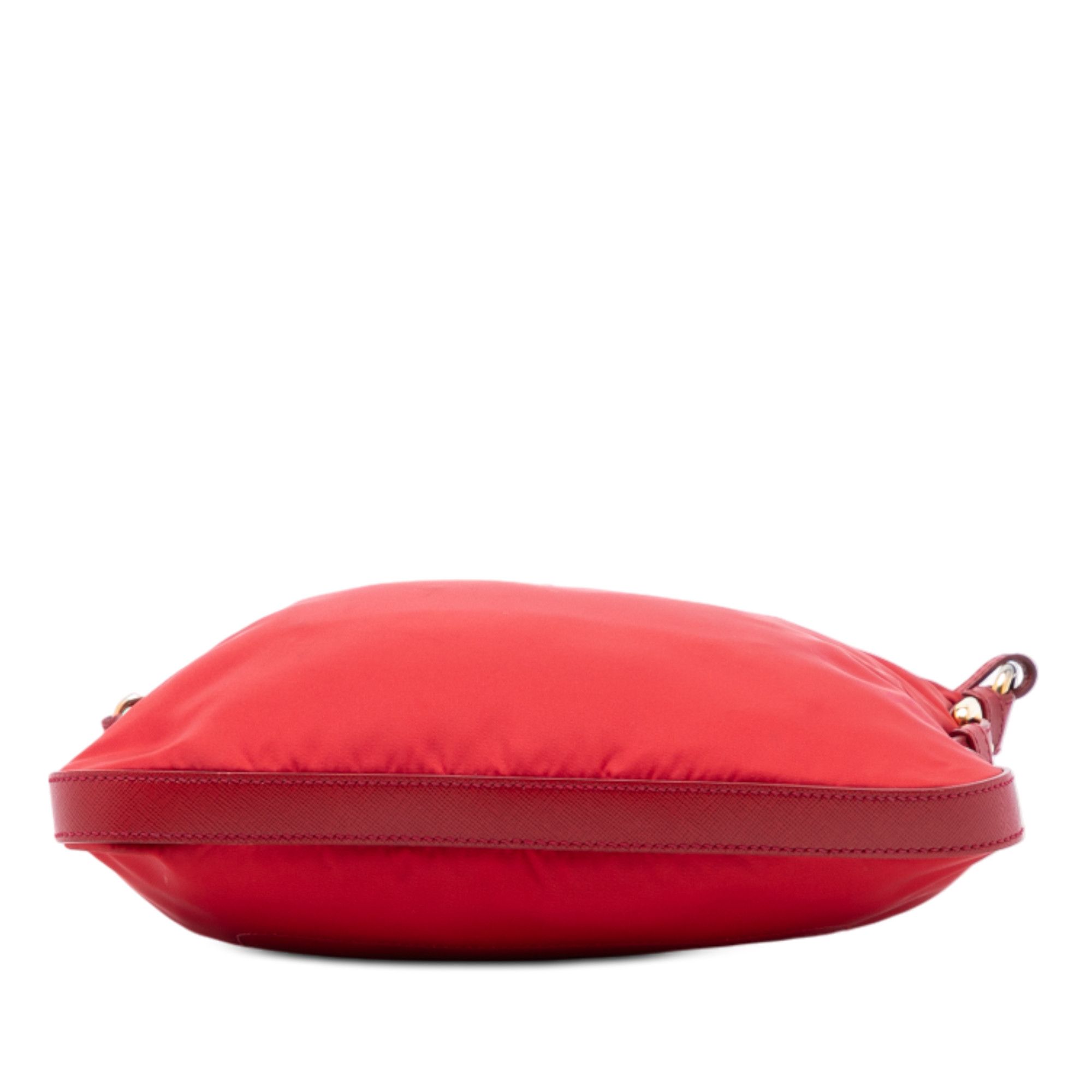 Prada Prada Saffiano Trimmed Tessuto Zip Top Crossbody Size ONE SIZE - 3 Thumbnail