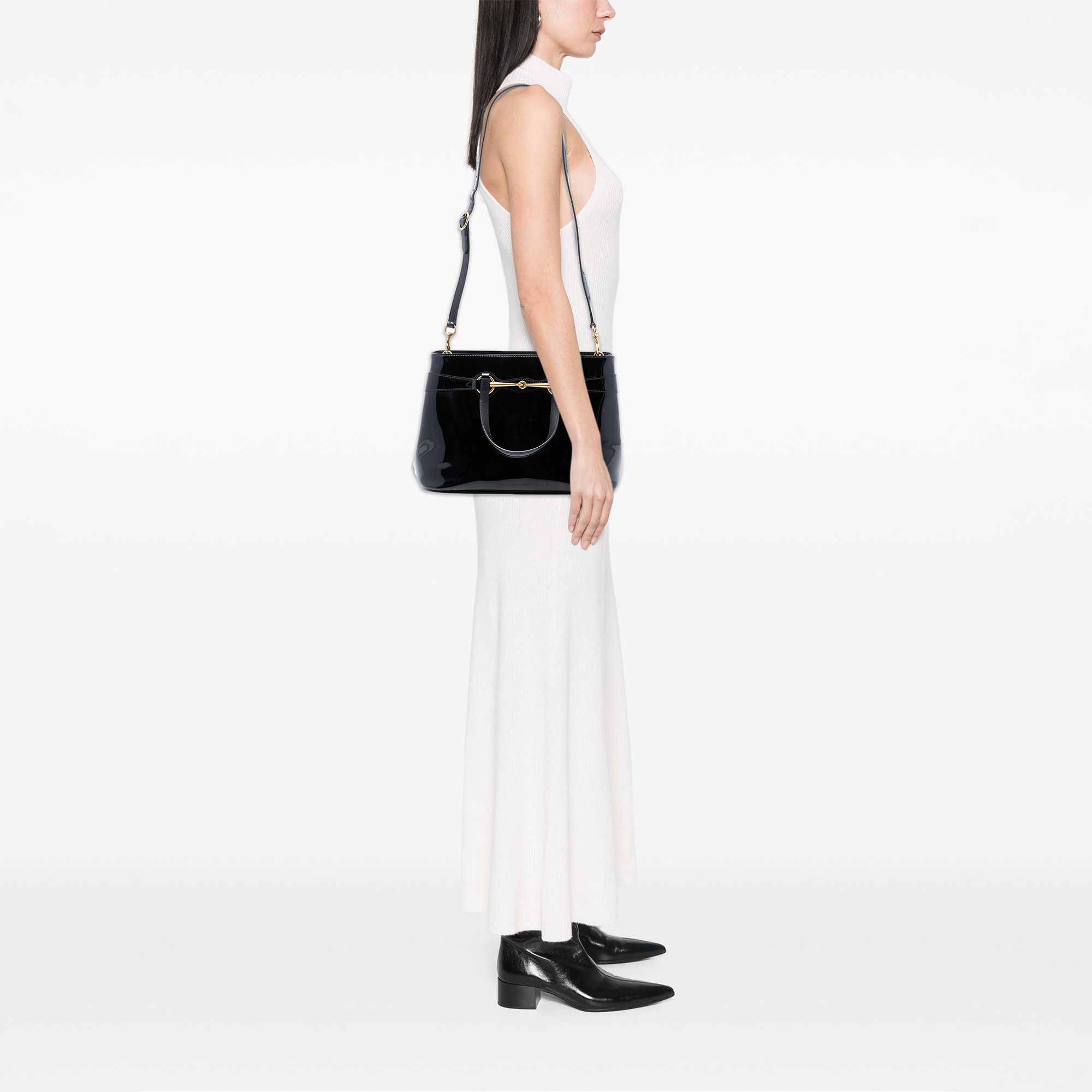 Gucci Gucci Patent Bright Bit Satchel Size ONE SIZE - 7 Thumbnail