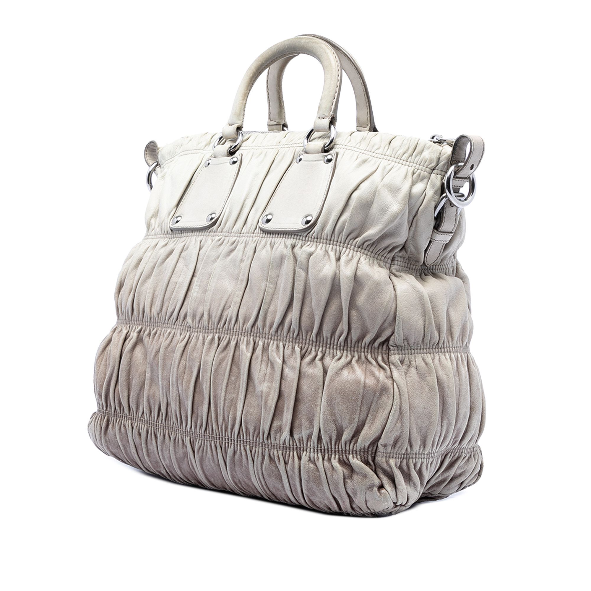Prada Prada Nappa Gaufre Ombre Satchel Size ONE SIZE - 2 Thumbnail