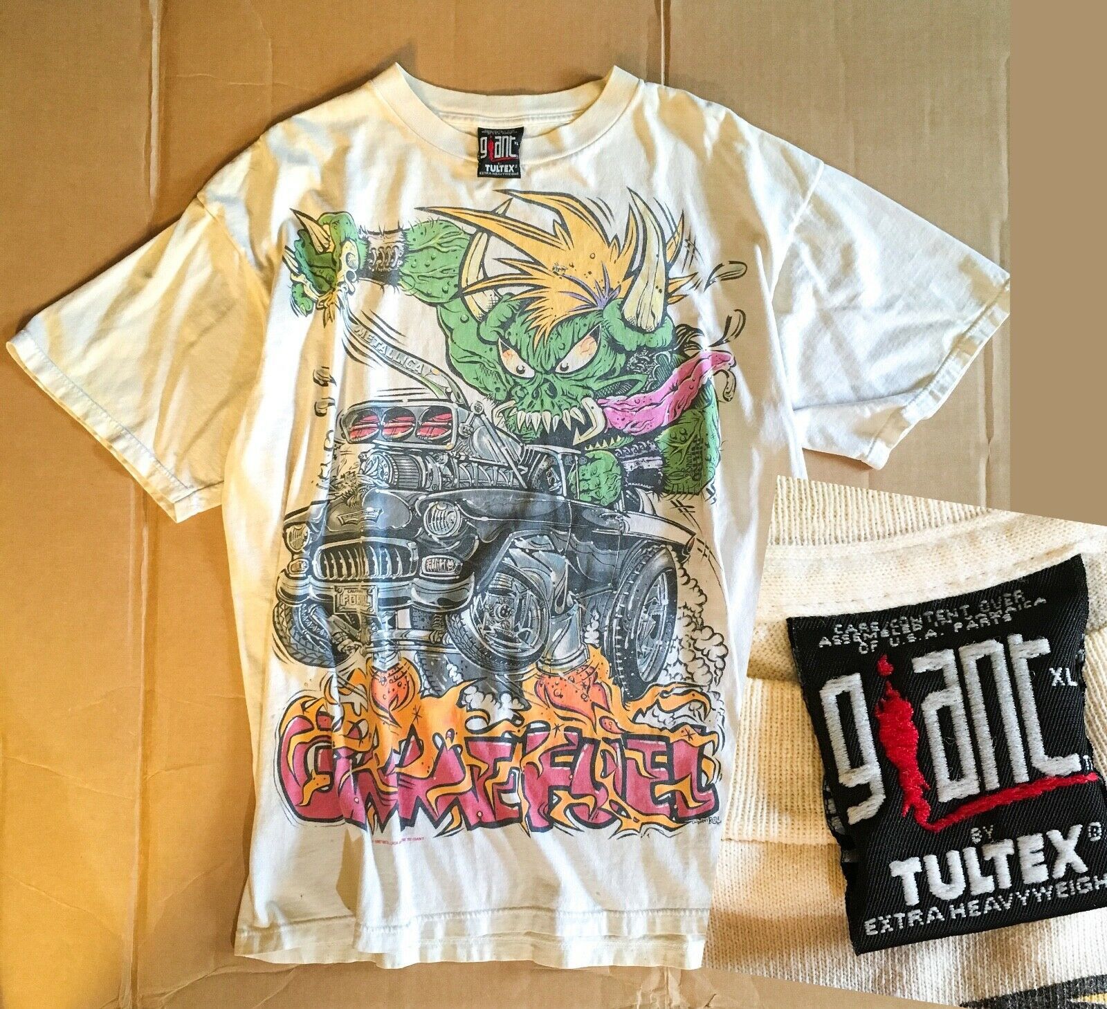 Vintage Metallica GIMME FUEL '98 | Grailed