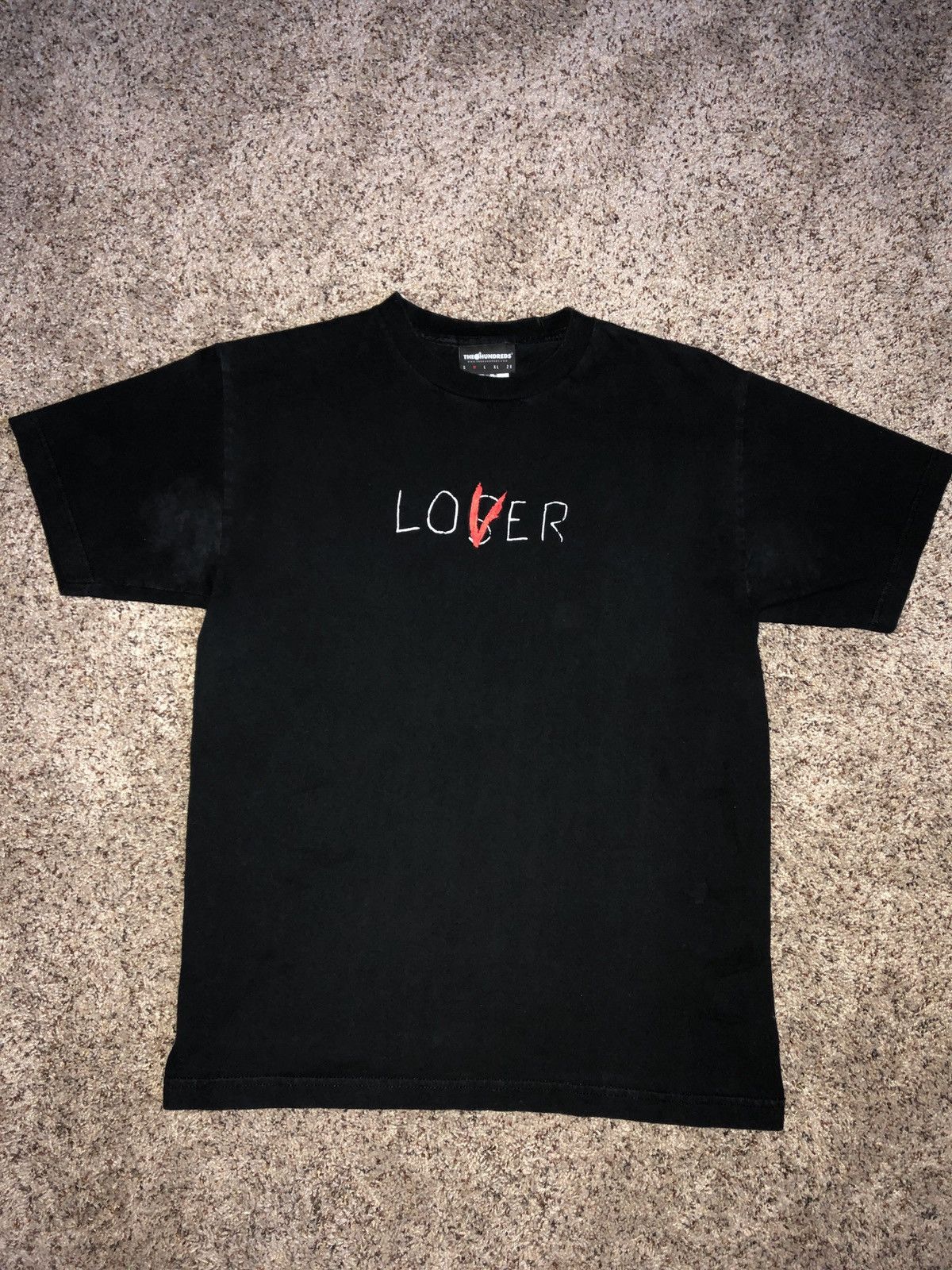 The Hundreds Vlone loser lover tee | Grailed