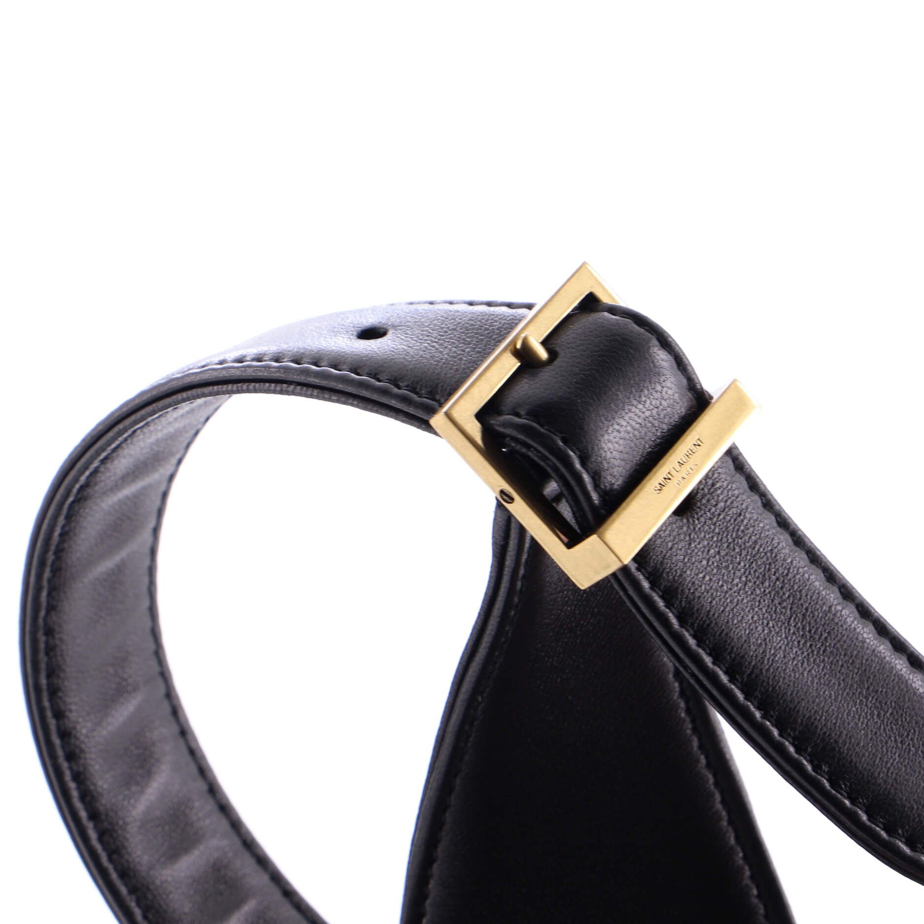 Saint Laurent Paris Le 5 a 7 Supple Hobo Size ONE SIZE - 8 Thumbnail