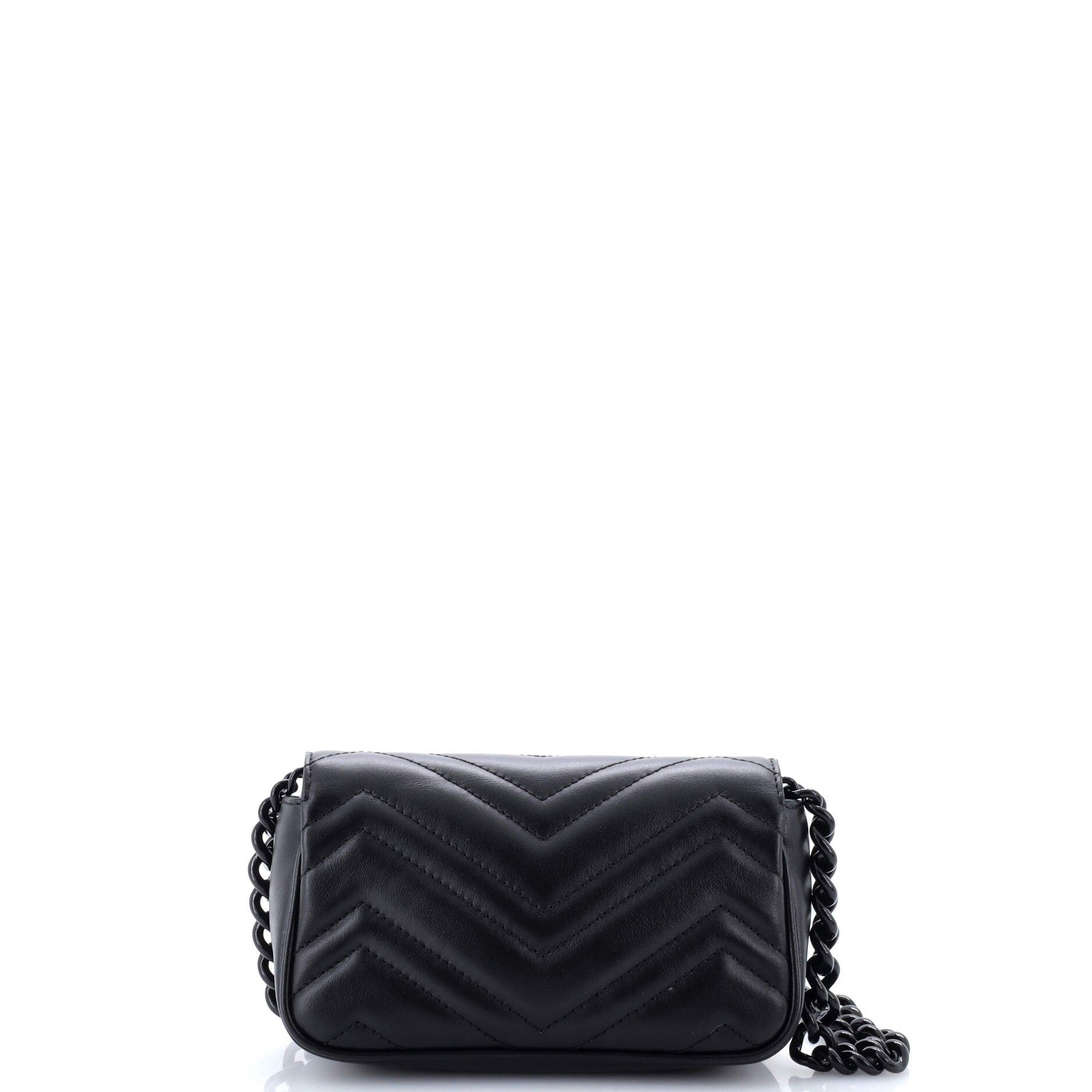 Gucci GG Marmont Flap Belt Bag Size ONE SIZE - 3 Thumbnail
