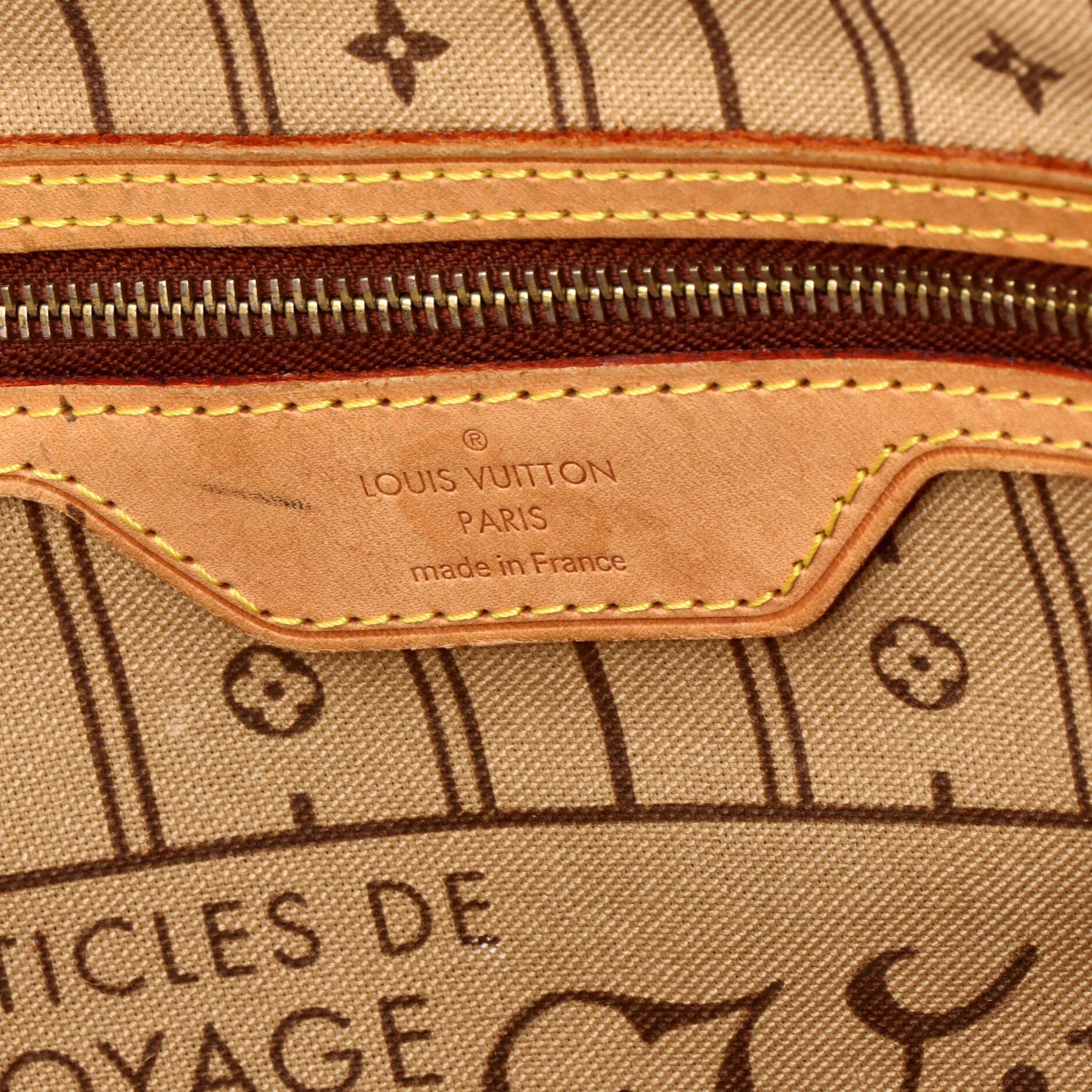 Louis Vuitton Neverfull Tote Size ONE SIZE - 6 Thumbnail