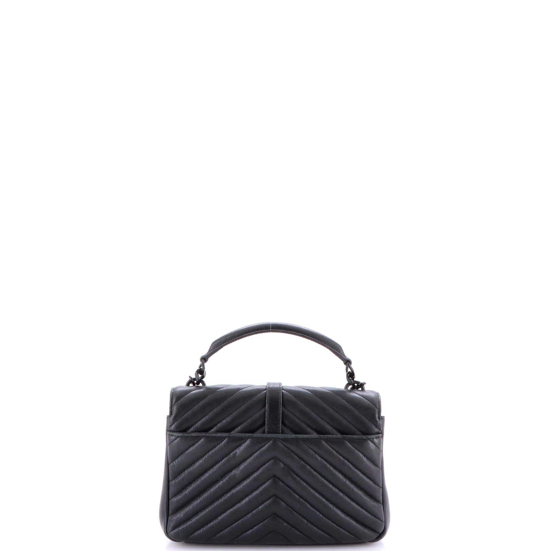 Saint Laurent Paris Classic Monogram College Bag Size ONE SIZE - 3 Thumbnail