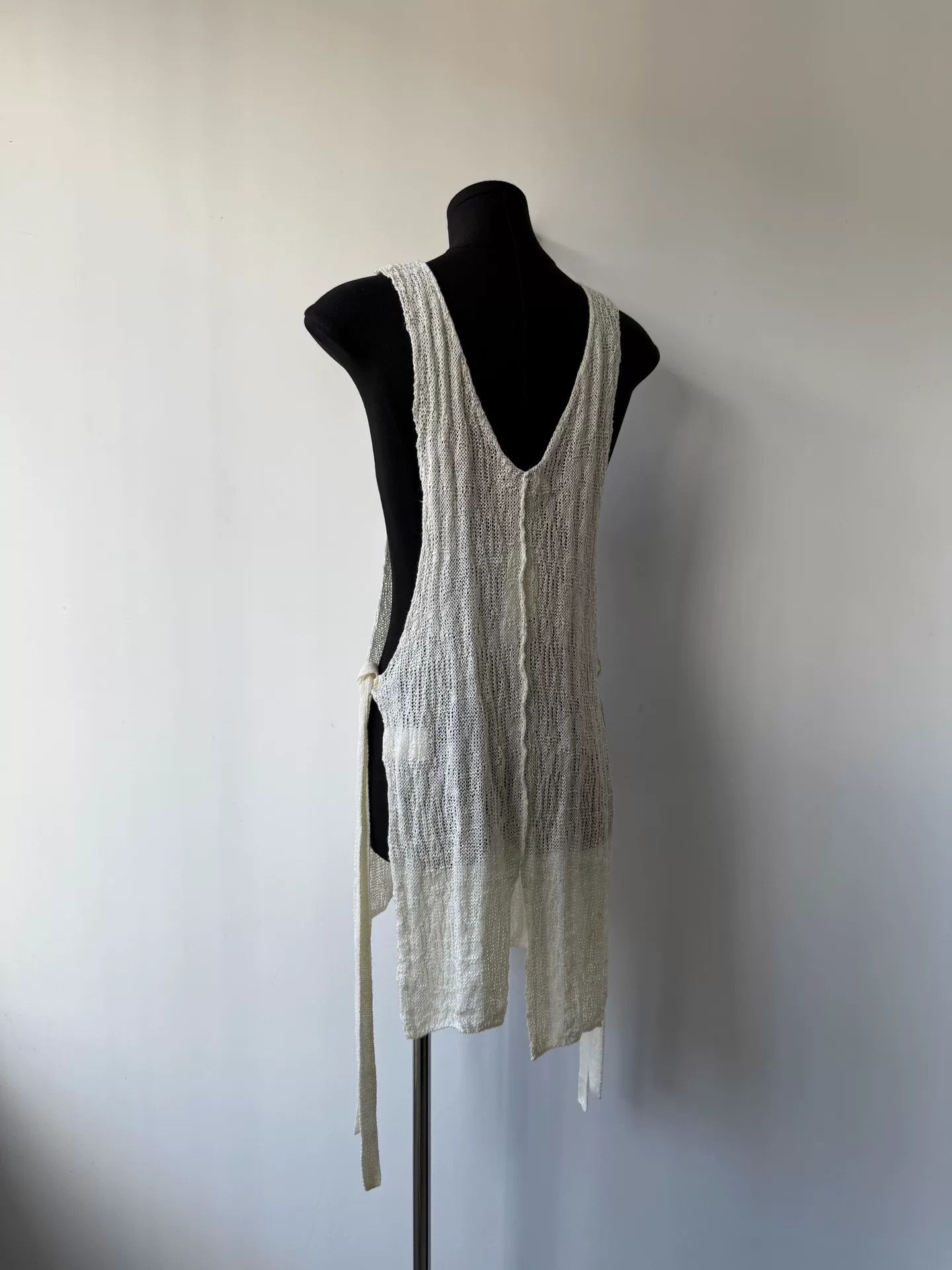 Y's yohji yamamoto 2024ss linen sleeveless top Size M / US 6-8 / IT 42-44 - 6 Thumbnail