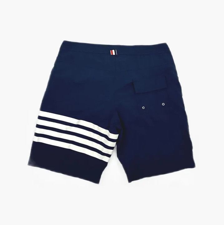 Thom Browne Thom Browne Navy Blue Waterproof Casual Shorts Size US 30 / EU 46 - 3 Thumbnail