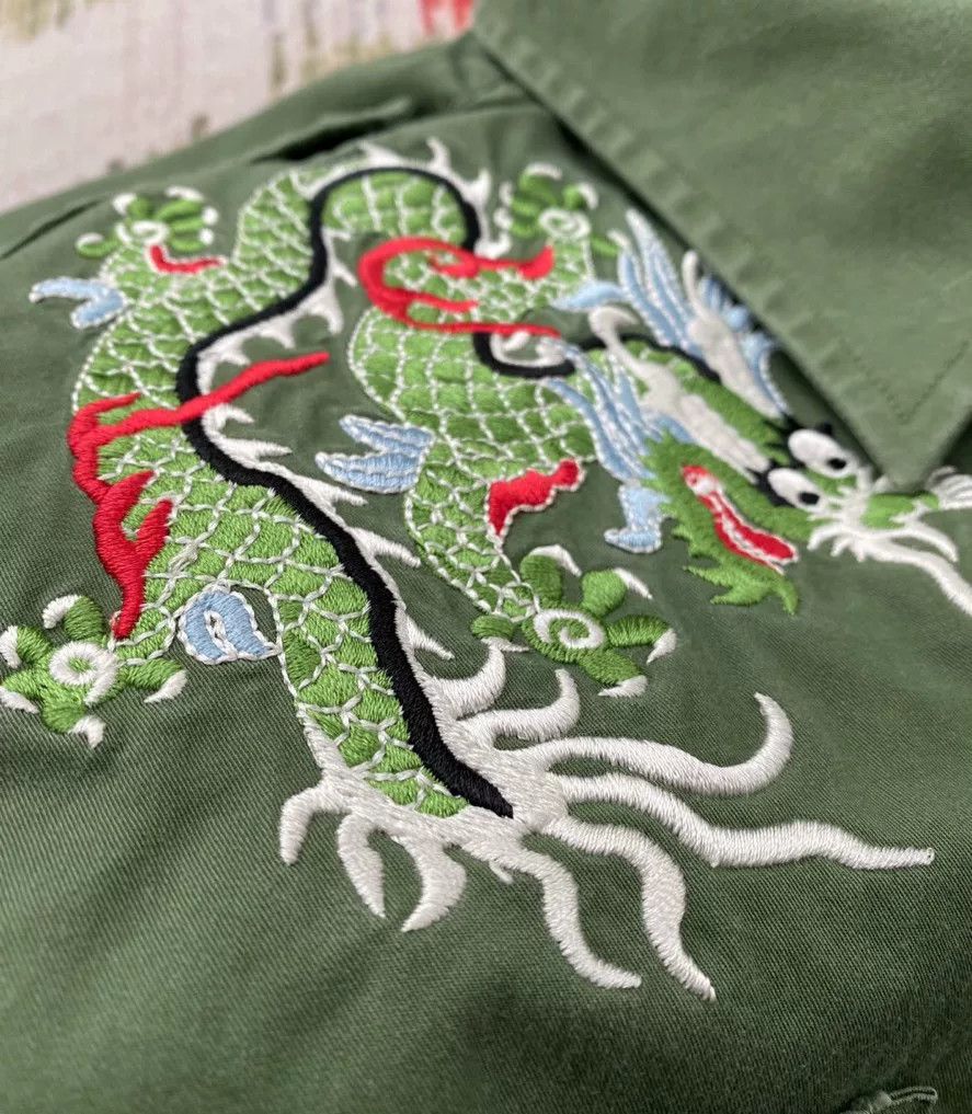 RRL Ralph Lauren Ralph Lauren Mountain Shirt with Embroidery Size US M / EU 48-50 / 2 - 2 Thumbnail