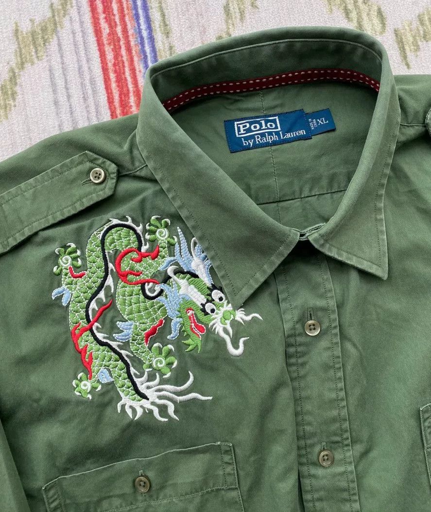 RRL Ralph Lauren Ralph Lauren Mountain Shirt with Embroidery Size US M / EU 48-50 / 2 - 5 Thumbnail
