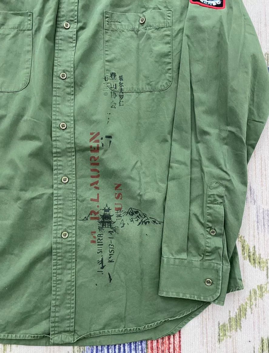 RRL Ralph Lauren Ralph Lauren Mountain Shirt with Embroidery Size US M / EU 48-50 / 2 - 7 Thumbnail
