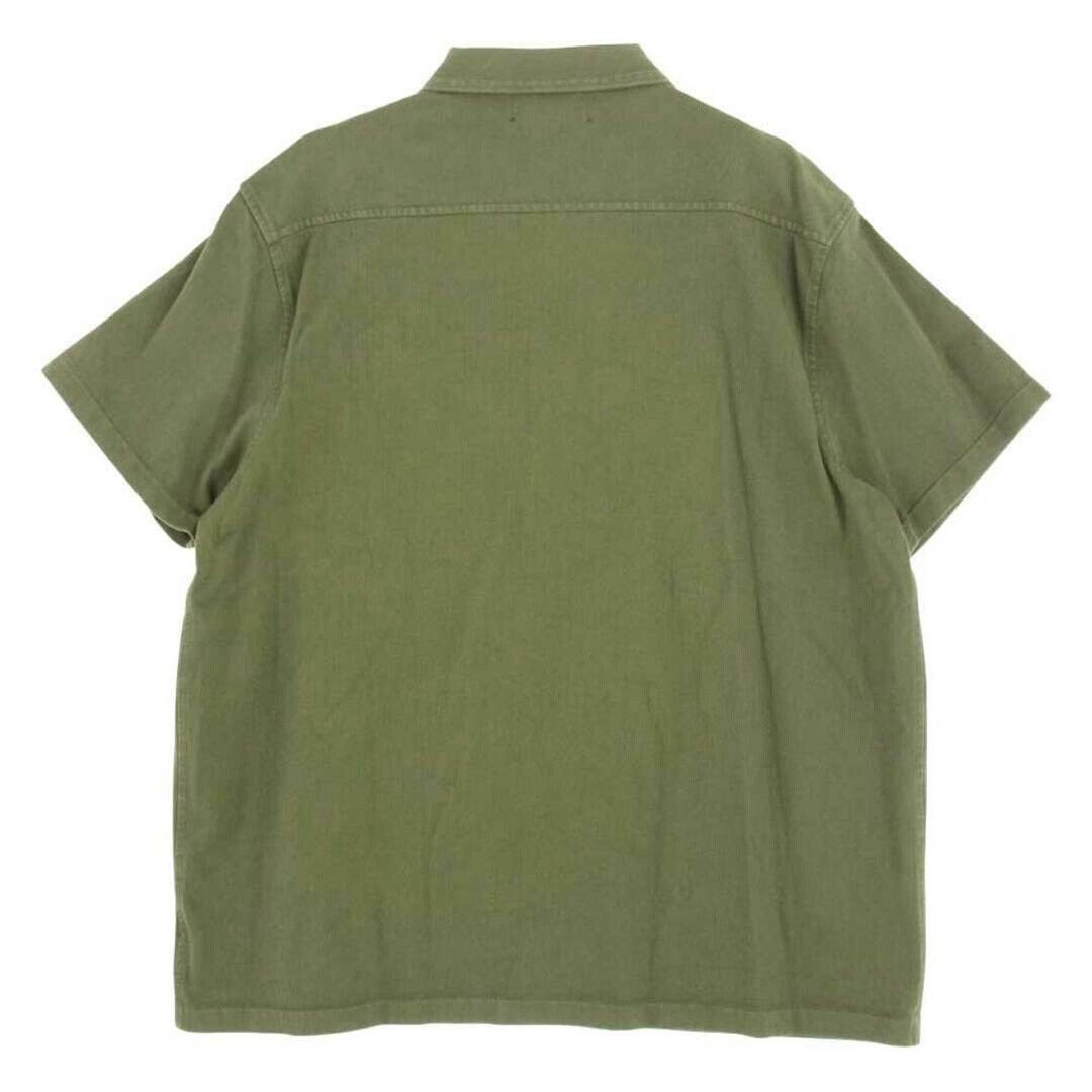 RRL Ralph Lauren Military Army Knit Camp Shirt Size US M / EU 48-50 / 2 - 3 Thumbnail