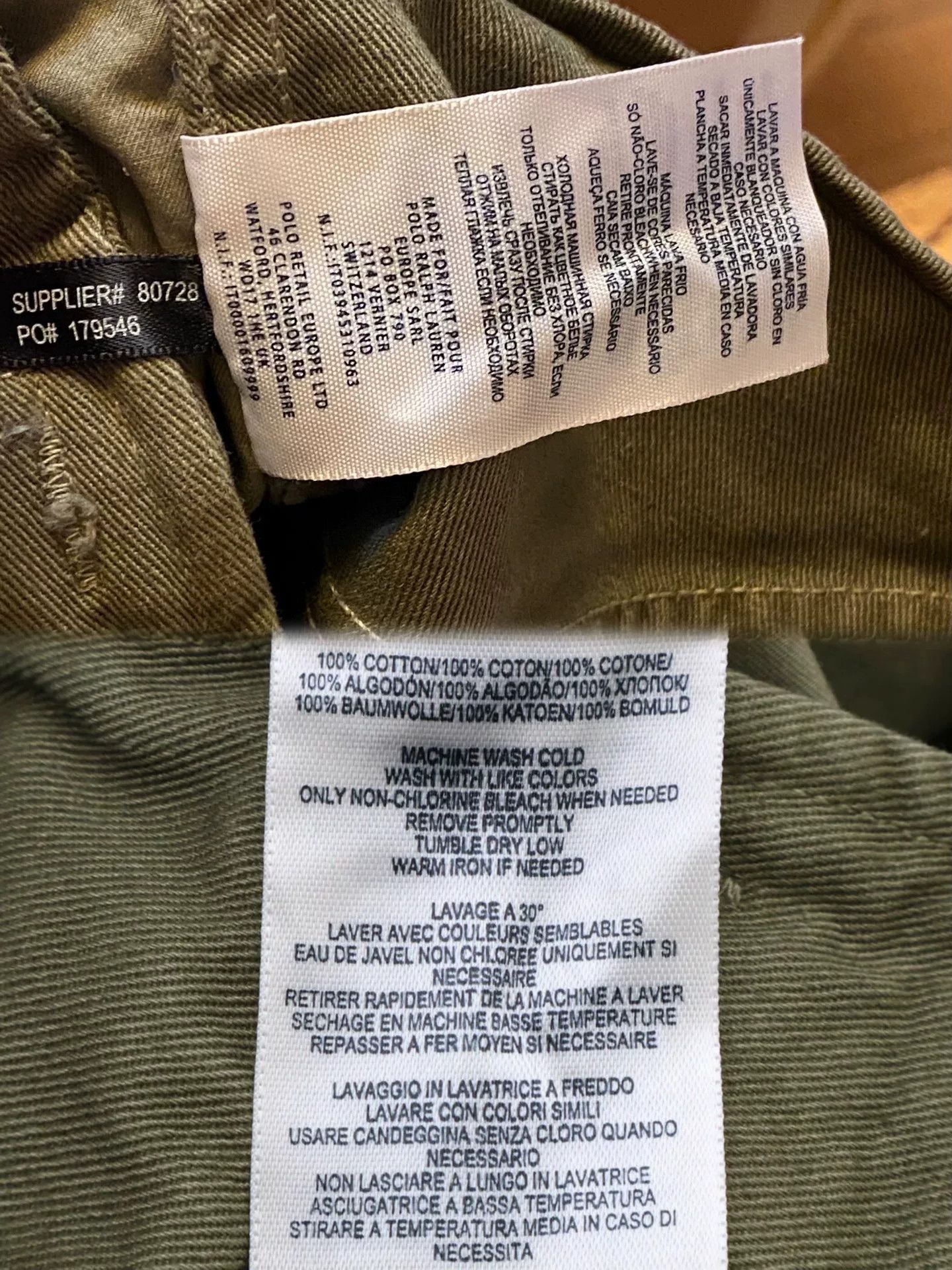 RRL Ralph Lauren 2010 Double RL Military Paratrooper Cargo Pants Size US 32 / EU 48 - 8 Thumbnail