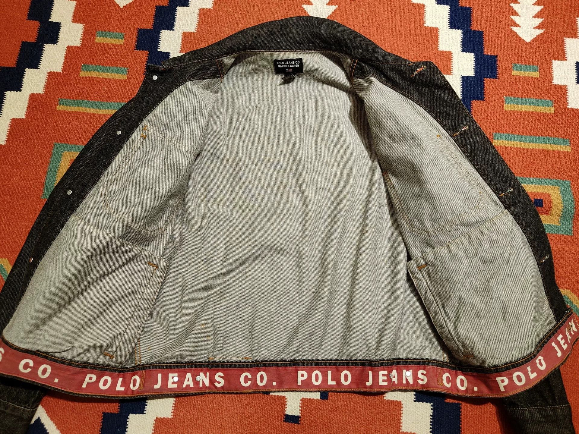 Polo Ralph Lauren Vintage Polo Ralph Lauren Denim Jacket Size US L / EU 52-54 / 3 - 6 Thumbnail