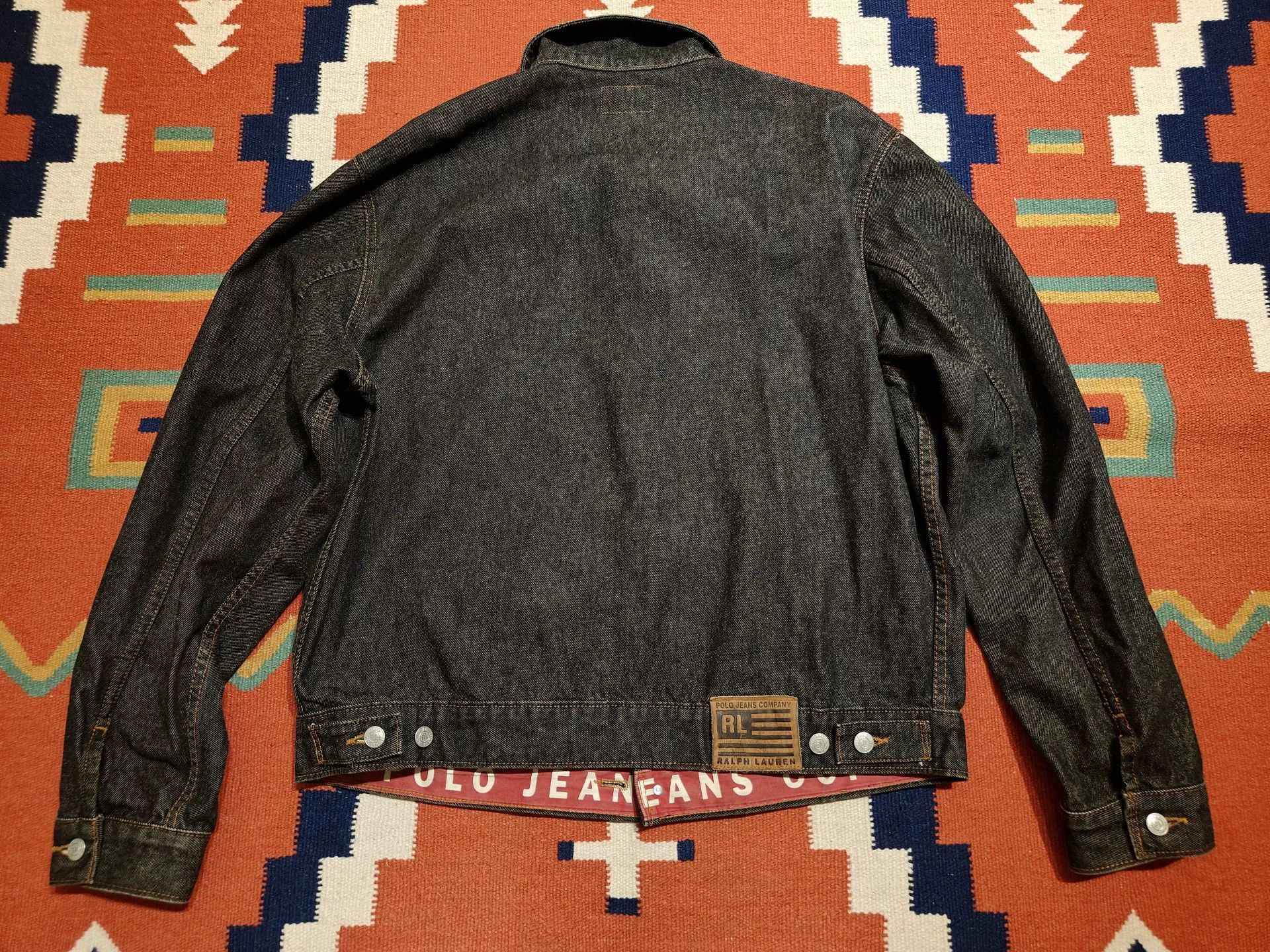 Polo Ralph Lauren Vintage Polo Ralph Lauren Denim Jacket Size US L / EU 52-54 / 3 - 2 Thumbnail