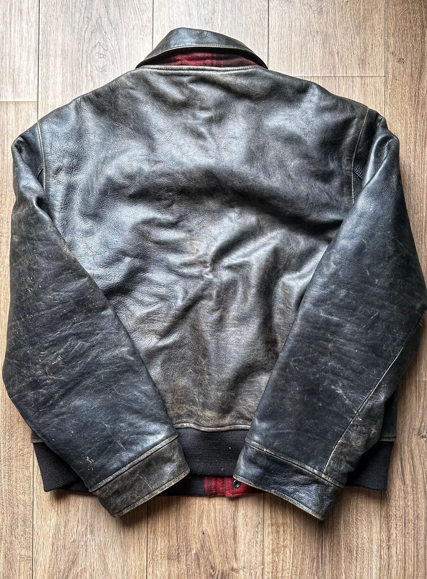 Ralph Lauren vintage ralph lauren a2 flight jacket Size US XXL / EU 58 / 5 - 2 Thumbnail
