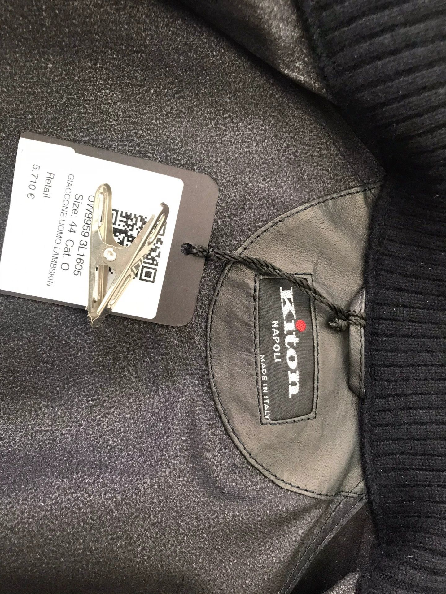 Kiton rare kiton lightweight leather jacket size 44 Size US S / EU 44-46 / 1 - 7 Thumbnail
